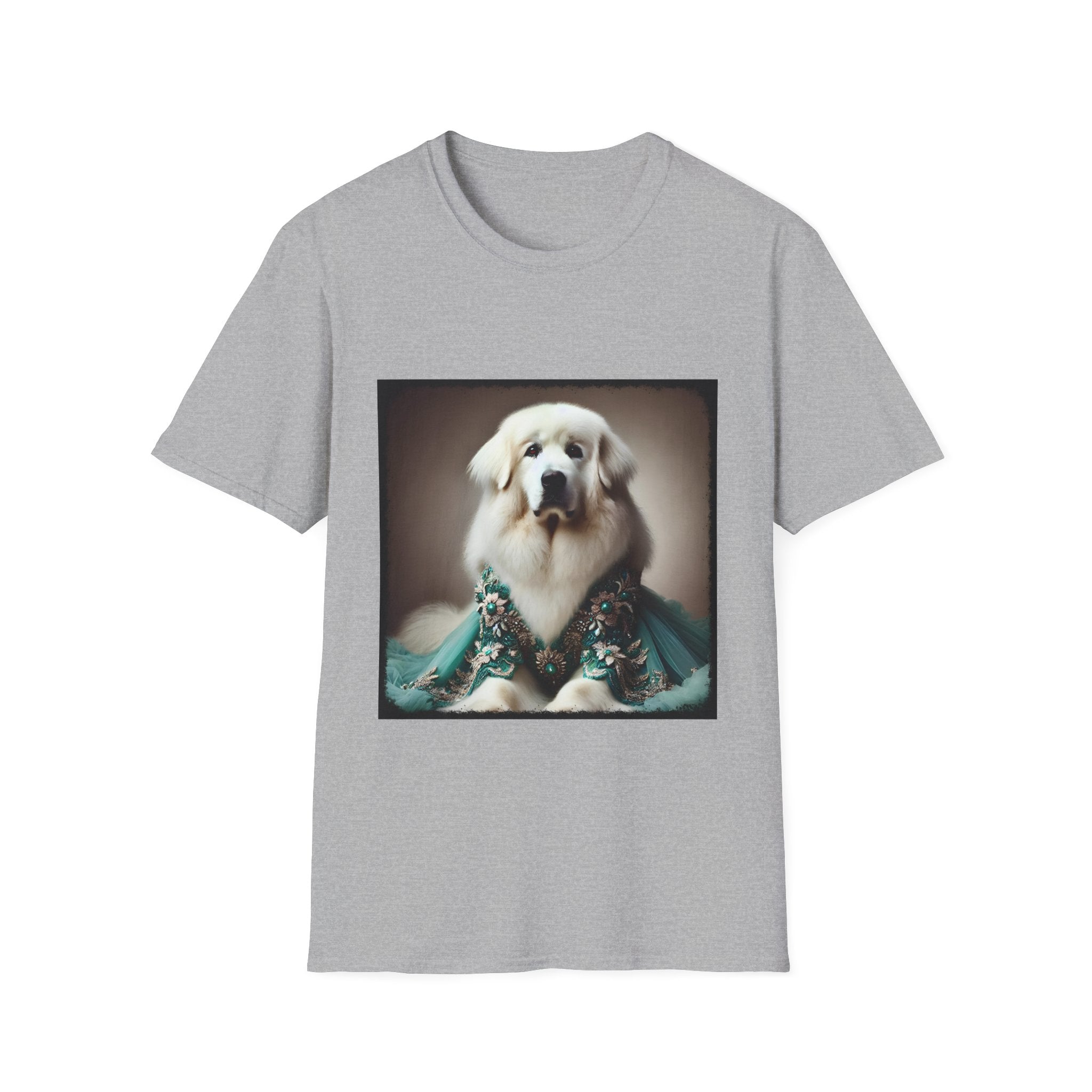 Great Pyrenees Elegant Doll | Unisex Dog T-Shirt