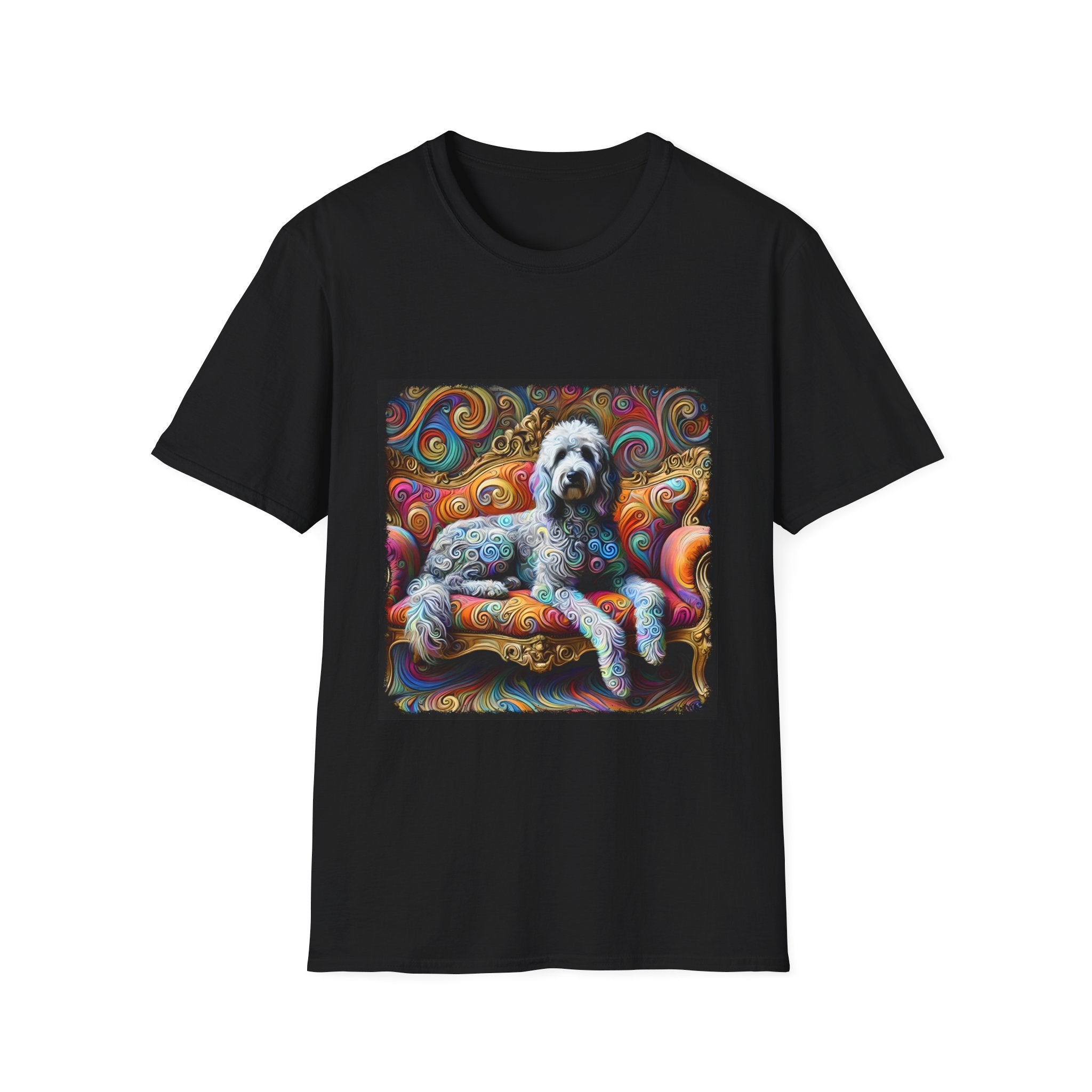 Labradoodle Vivid Swirl | Unisex Dog T-Shirt