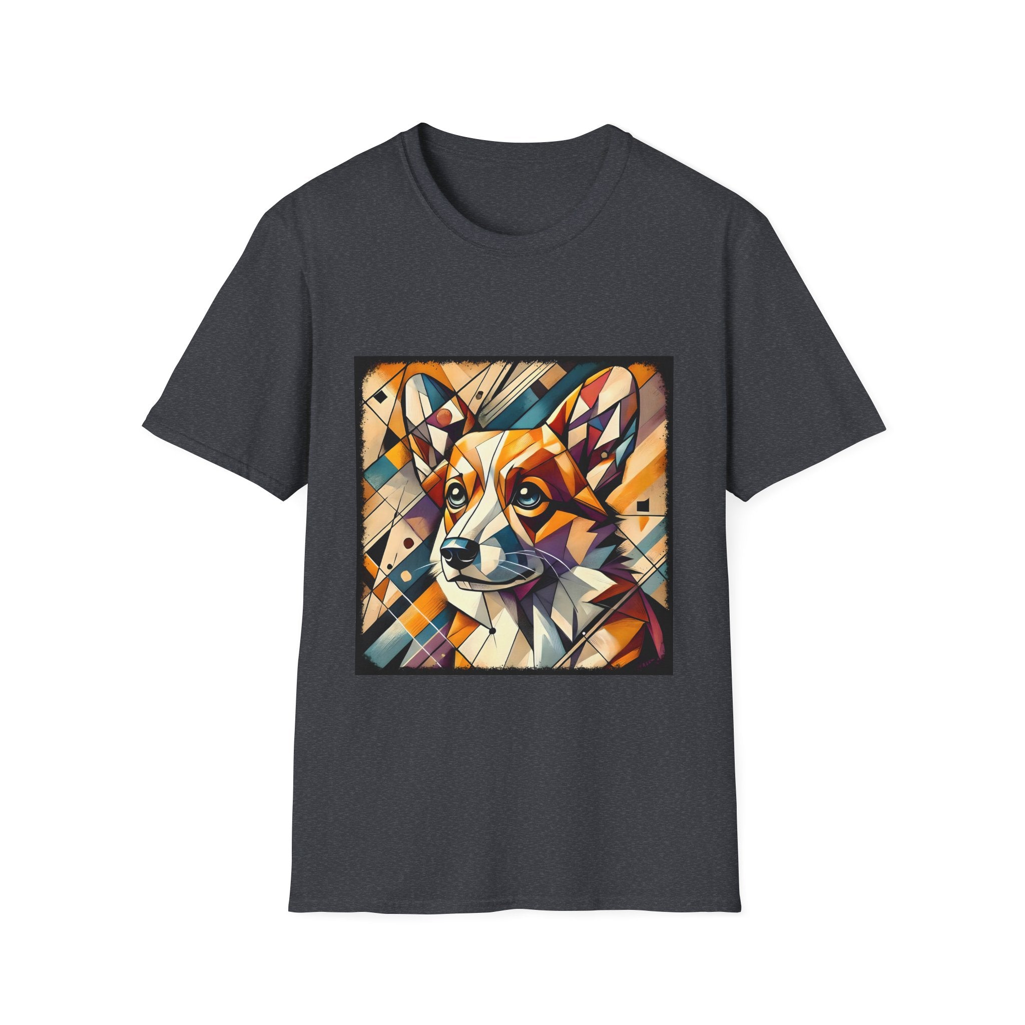 Pembroke Welsh Corgi Bold Geometric | Unisex Dog T-Shirt