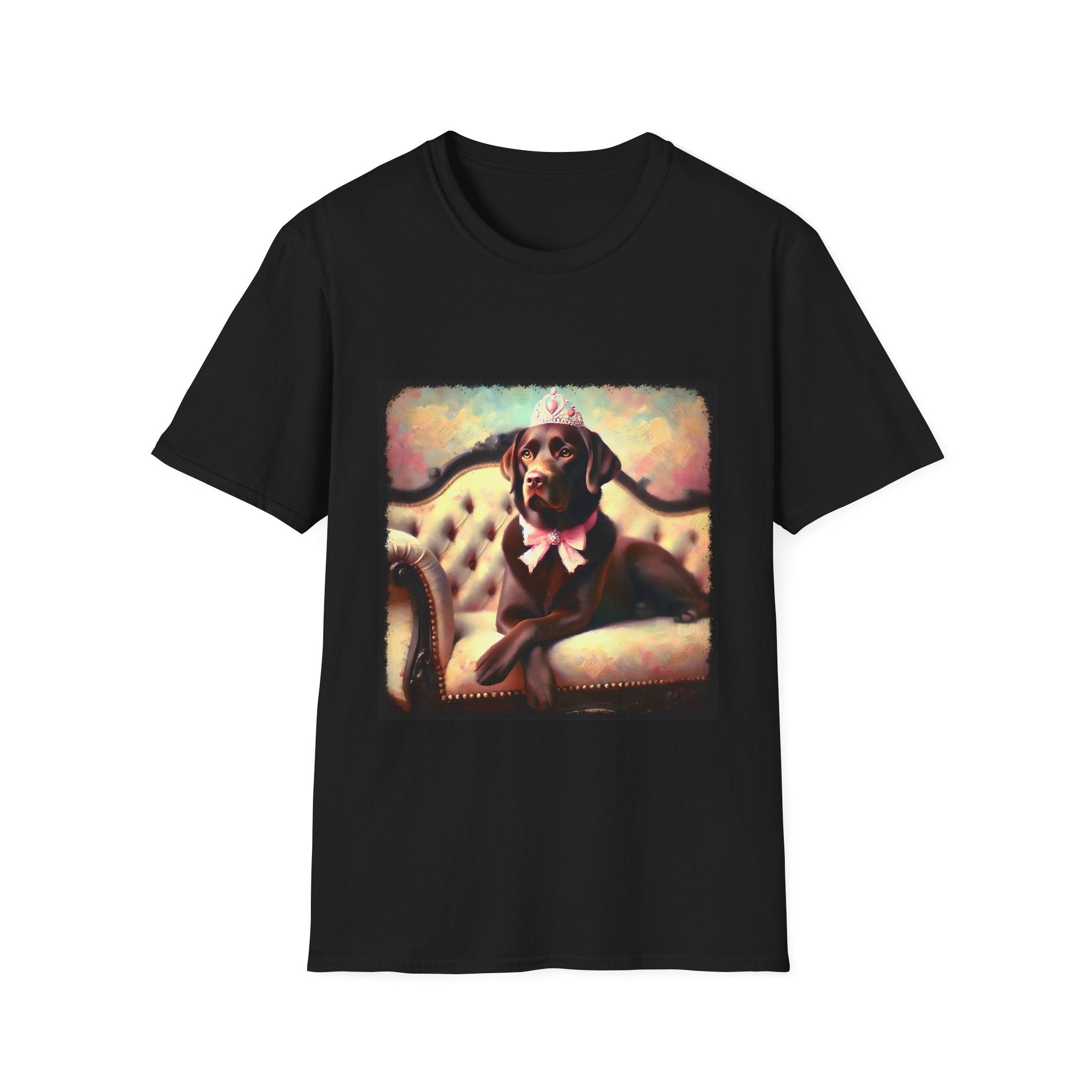 Labrador Retriever Poised Princess Classic | Unisex Dog T-Shirt