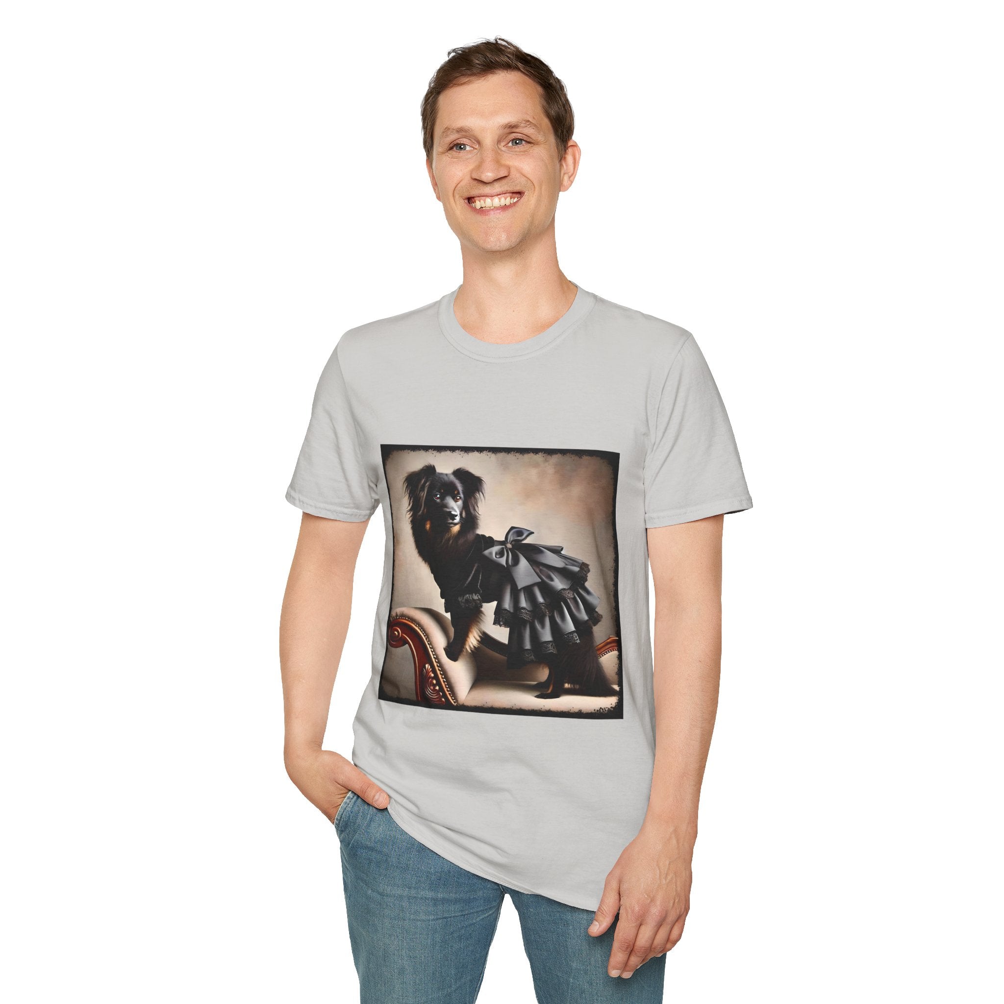 Miniature American Shepherd Poised Rebel | Unisex Dog T-Shirt