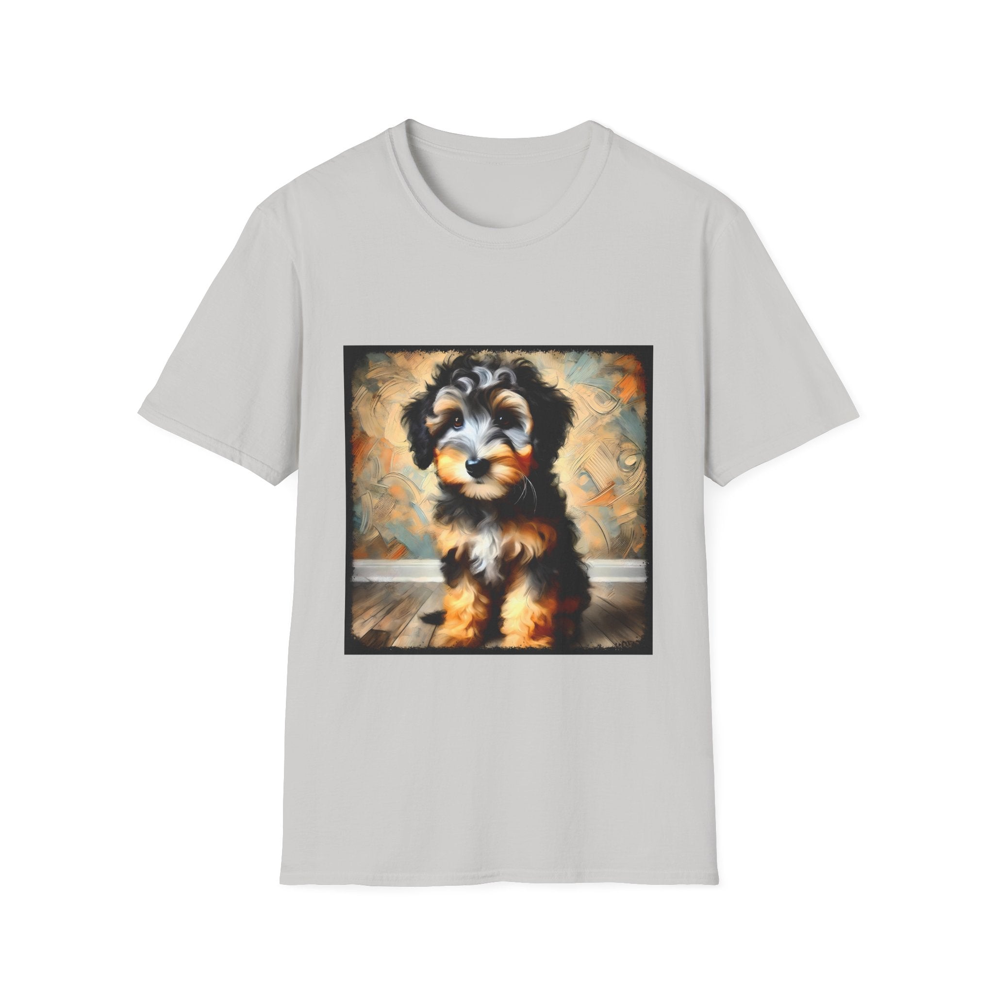 Aussiedoodle Portrait Classic | Unisex Dog T-Shirt