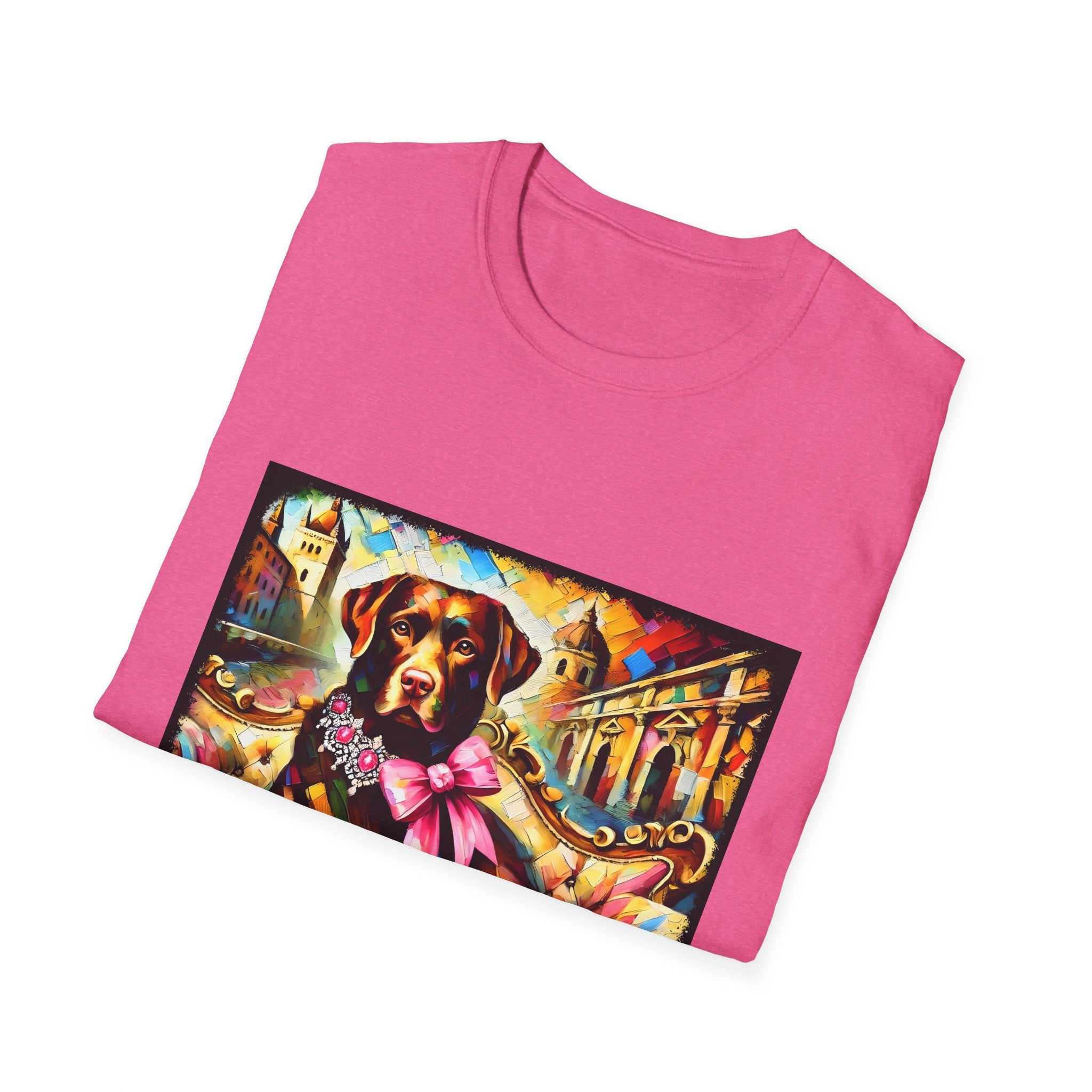 Labrador Retriever Diamond Princess Classic | Unisex Dog T-Shirt