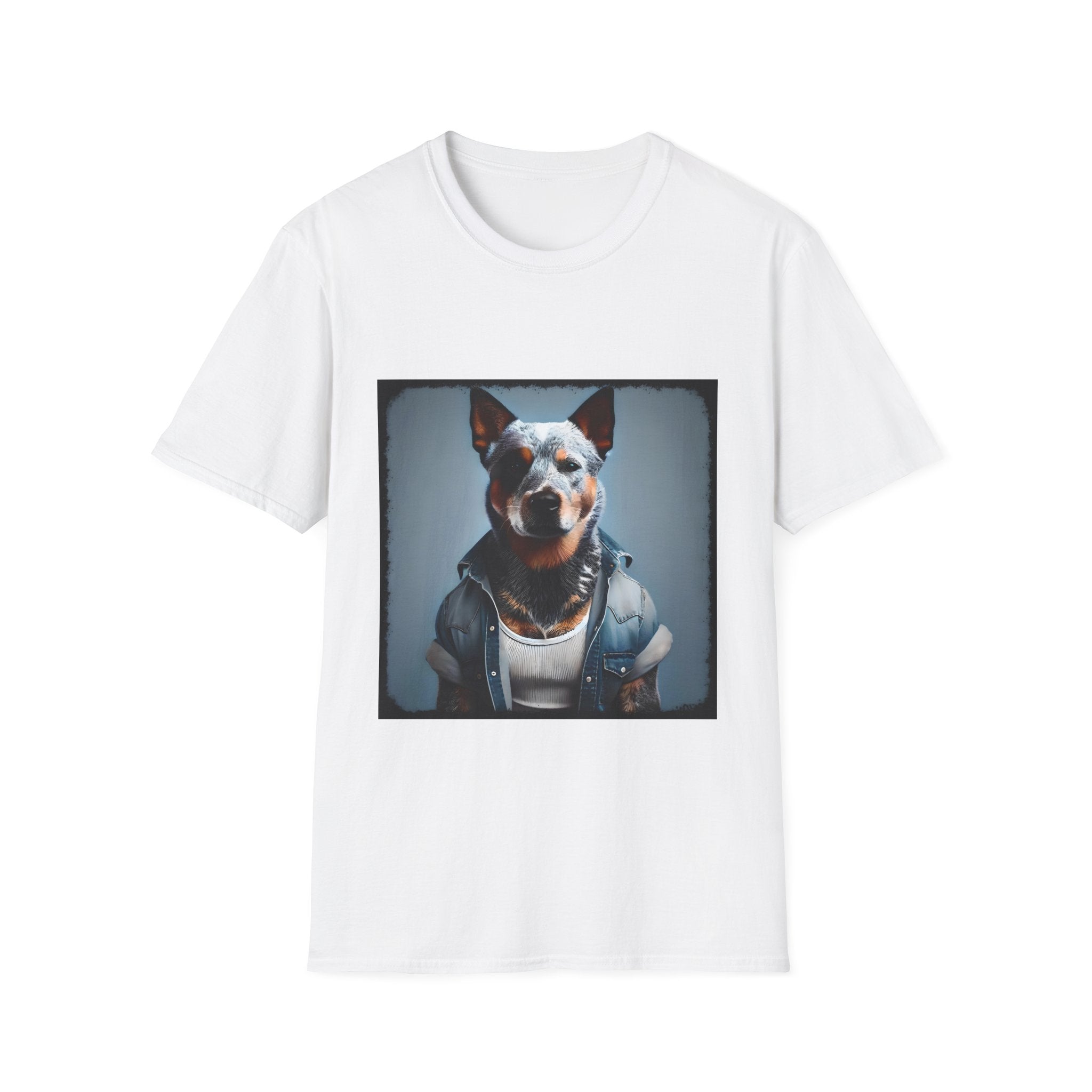 Australian Cattle Dog Denim Dude | Unisex Dog T-Shirt