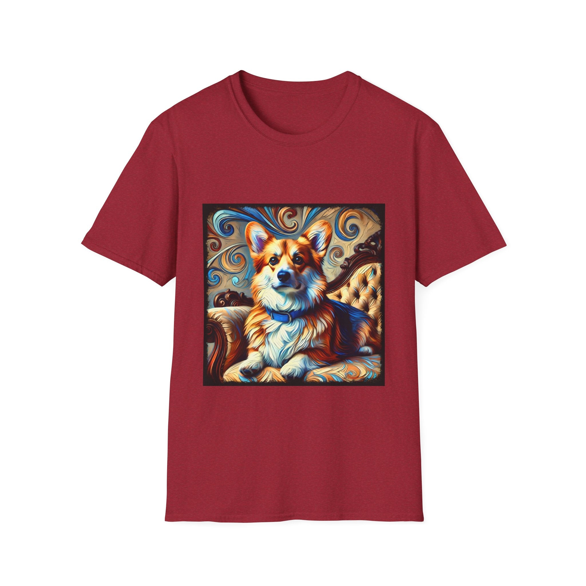 Pembroke Welsh Corgi Warm Swirl | Unisex Dog T-Shirt