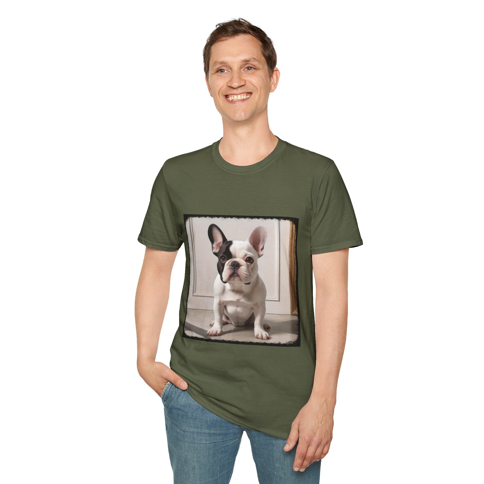 French Bulldog Precious Portrait | Unisex Dog T-Shirt