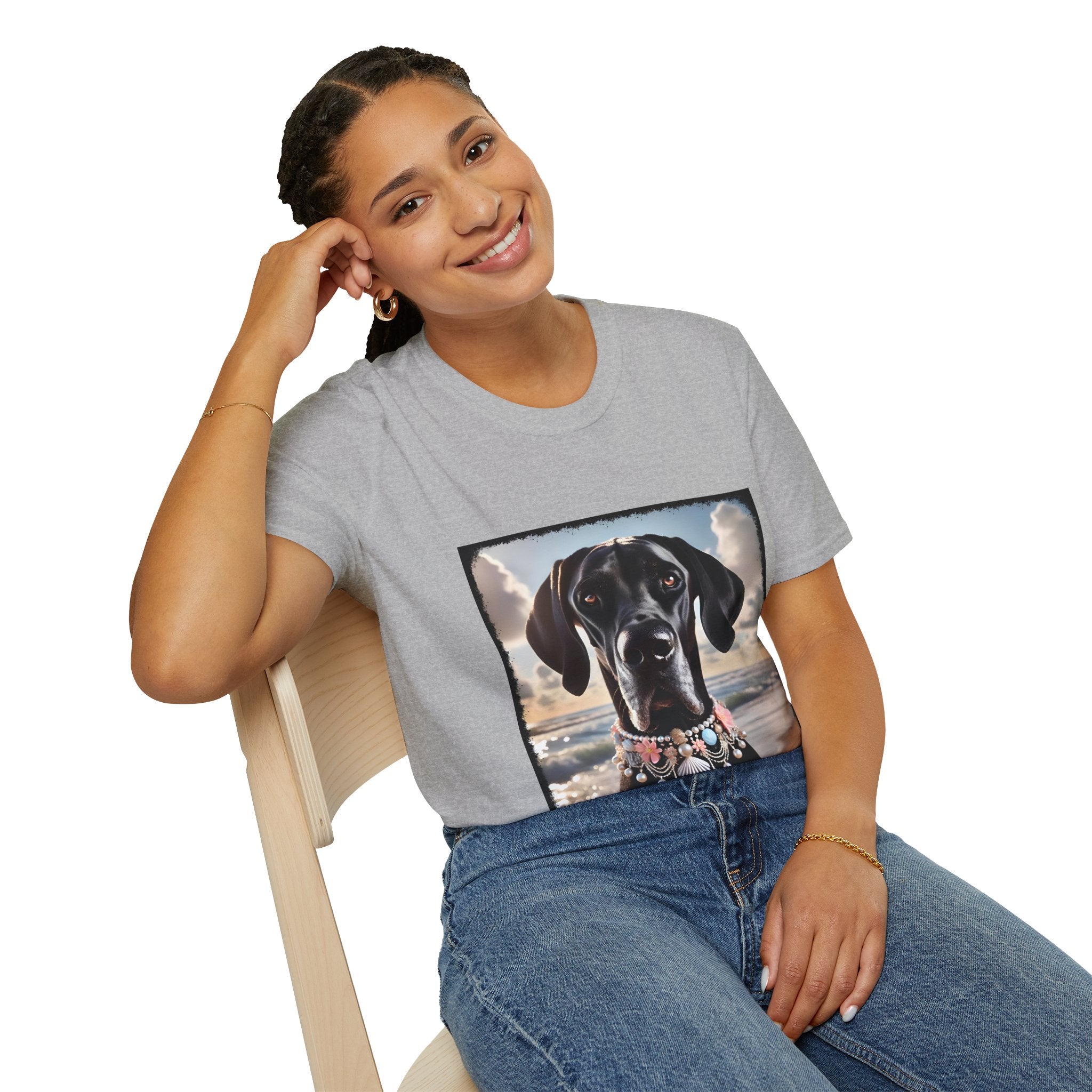 Great Dane Coastal Cutie | Unisex Dog T-Shirt