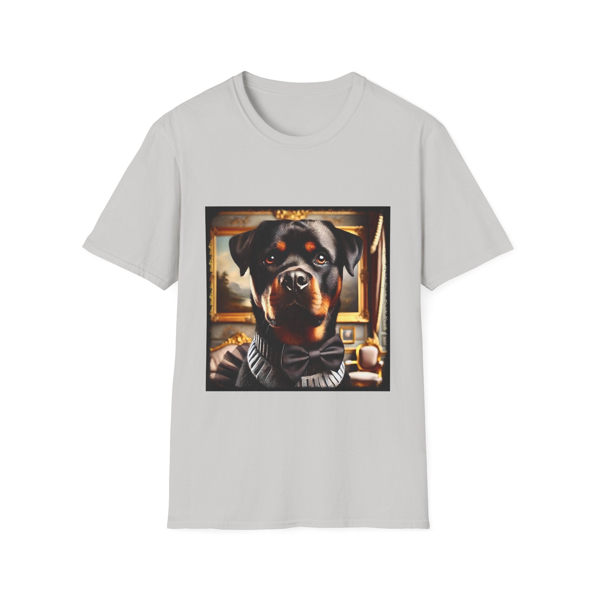 Rottweiler Posh Portrait | Unisex Dog T-Shirt