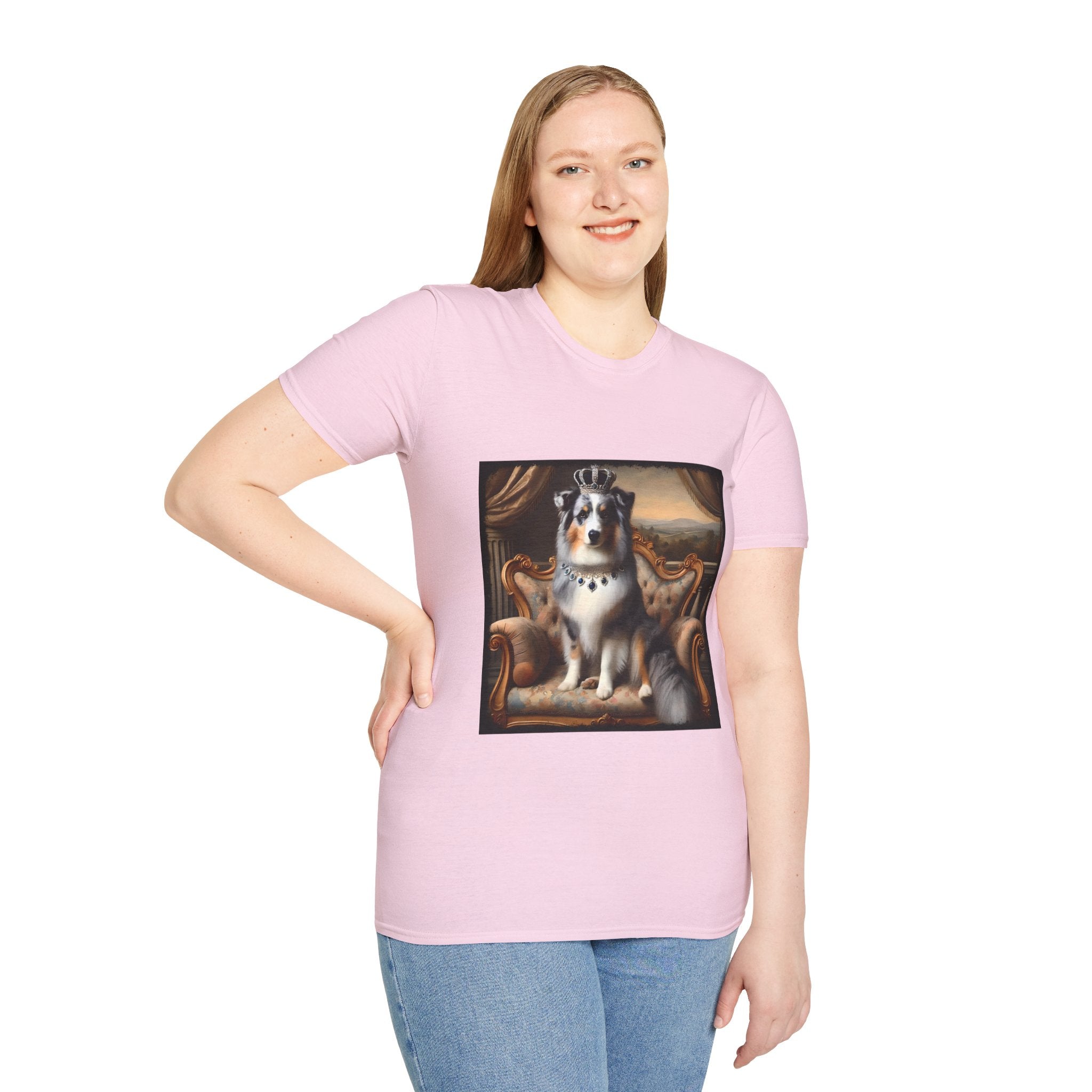 Miniature American Shepherd Posh Princess | Unisex Dog T-Shirt