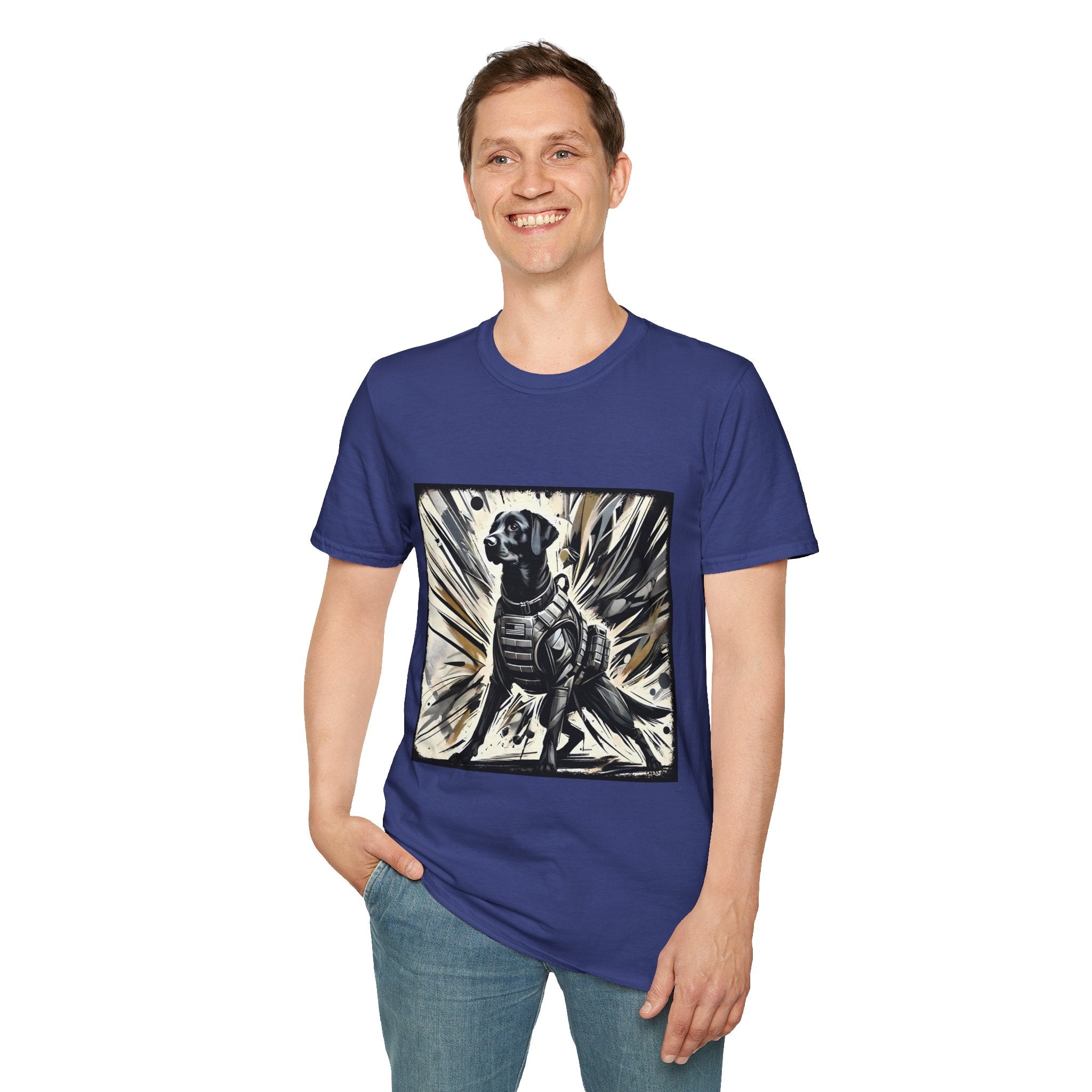 Labrador Retriever Bold Armor Classic | Unisex Dog T-Shirt