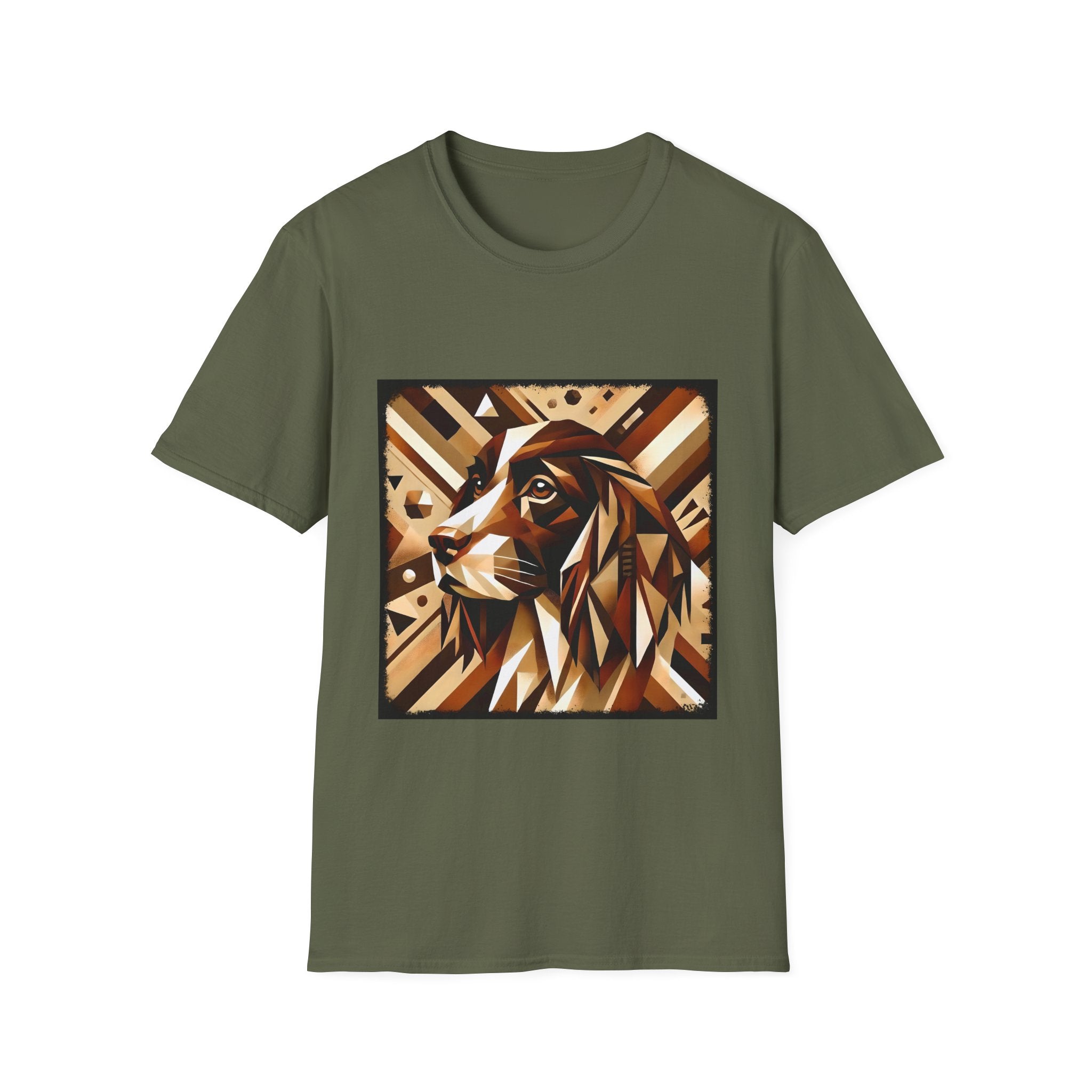 English Springer Spaniel Warm Geometric | Unisex Dog T-Shirt