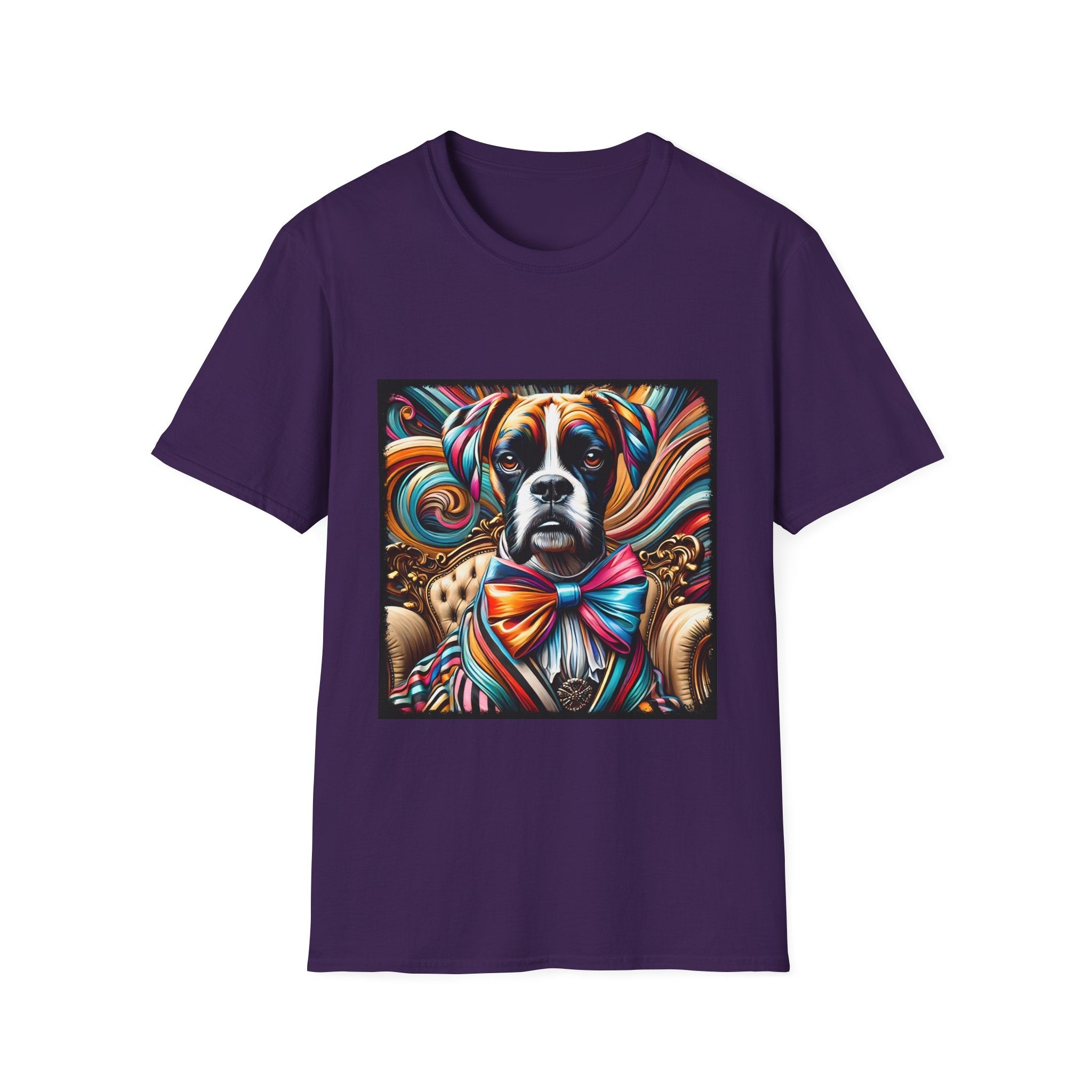 Boxer Bold Rocker | Unisex Dog T-Shirt