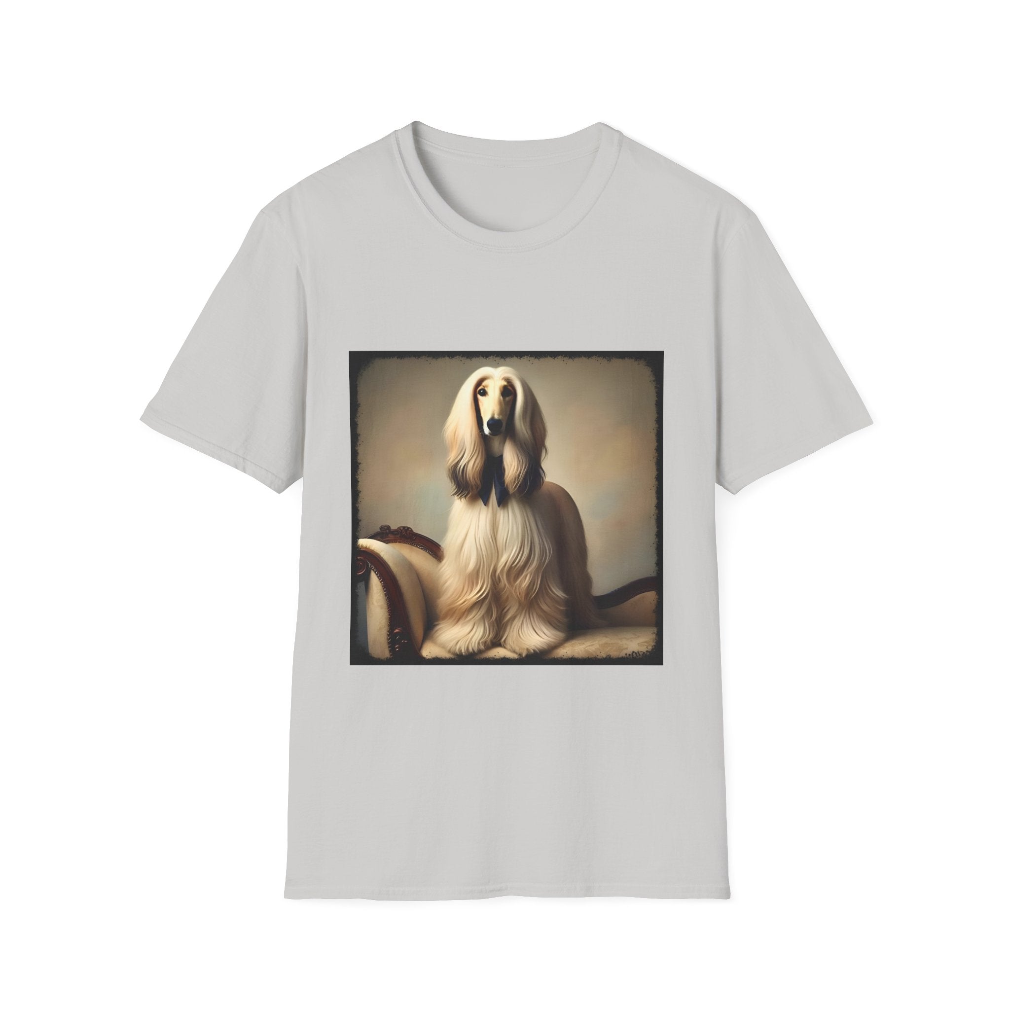 Afghan Hound Posh Portrait | Unisex Dog T-Shirt