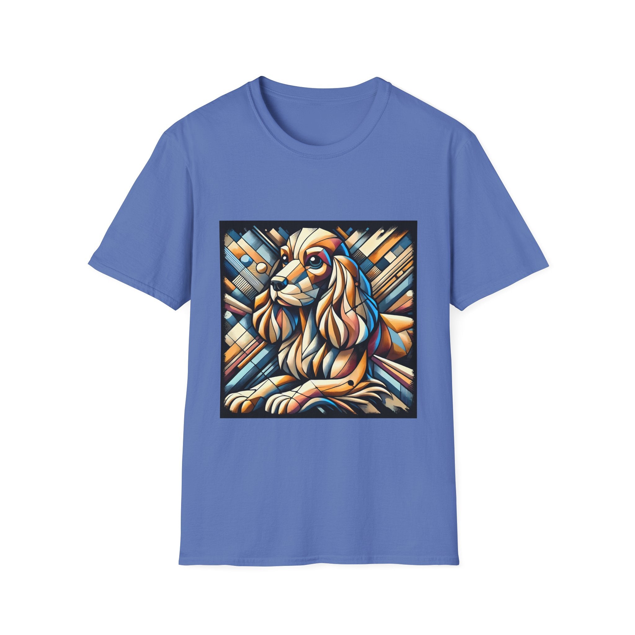 Cocker Spaniel Bold Geometric | Unisex Dog T-Shirt