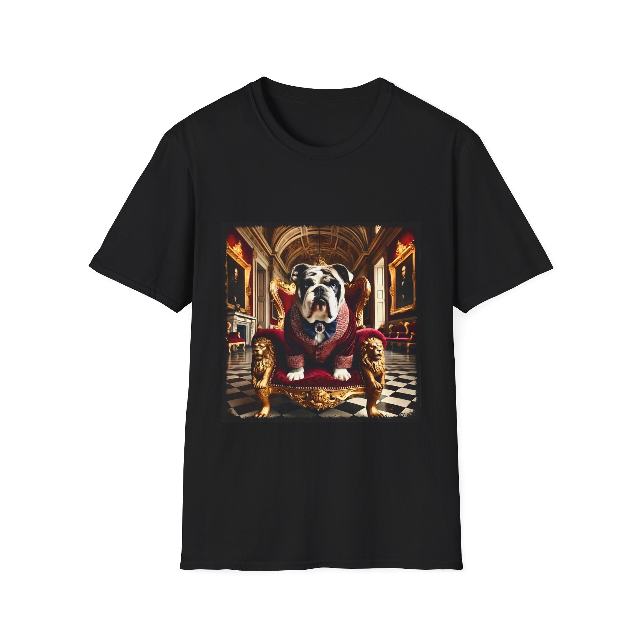 Bulldog Crimson King | Unisex Dog T-Shirt