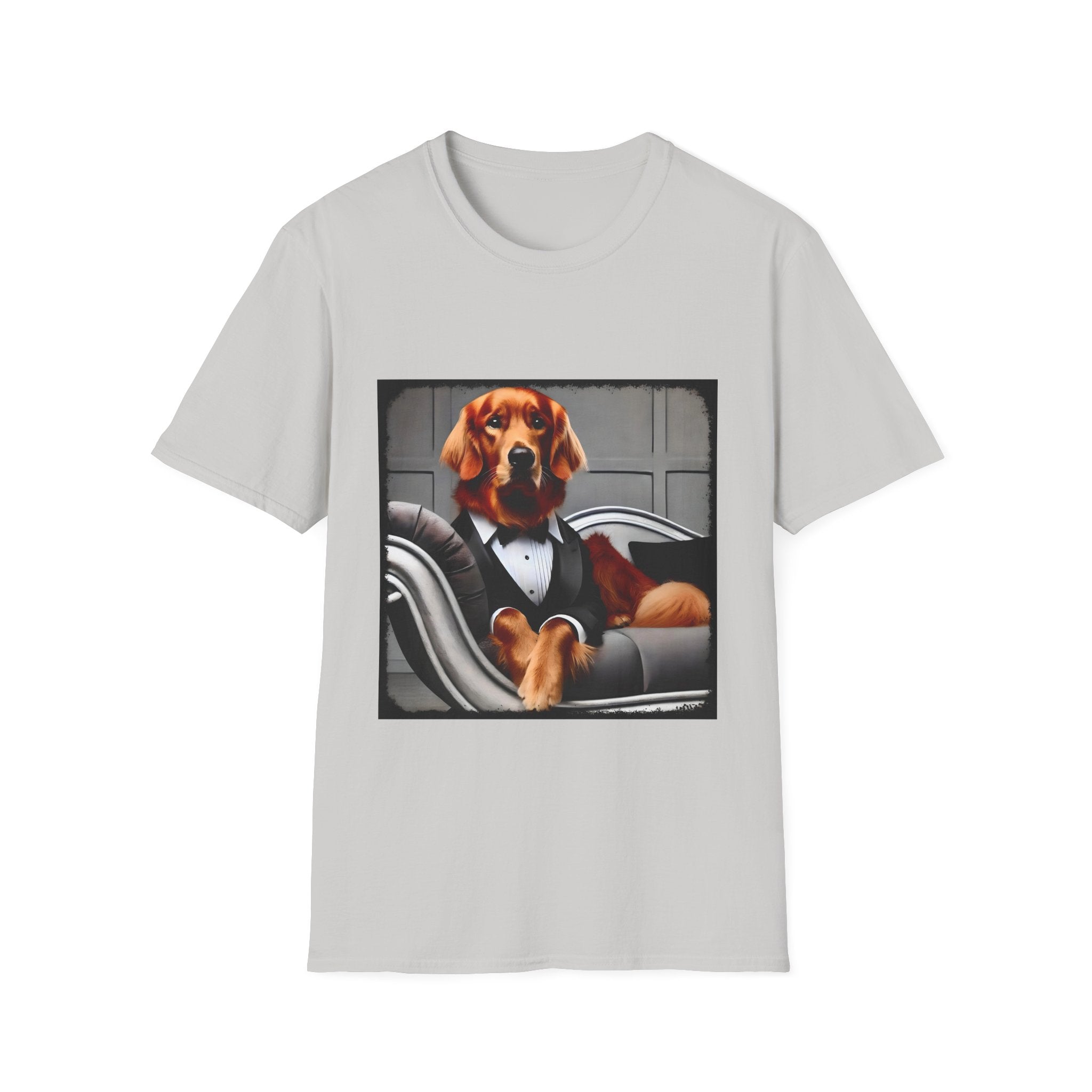 Golden Retriever Tuxedo Titan  | Unisex Dog T-Shirt
