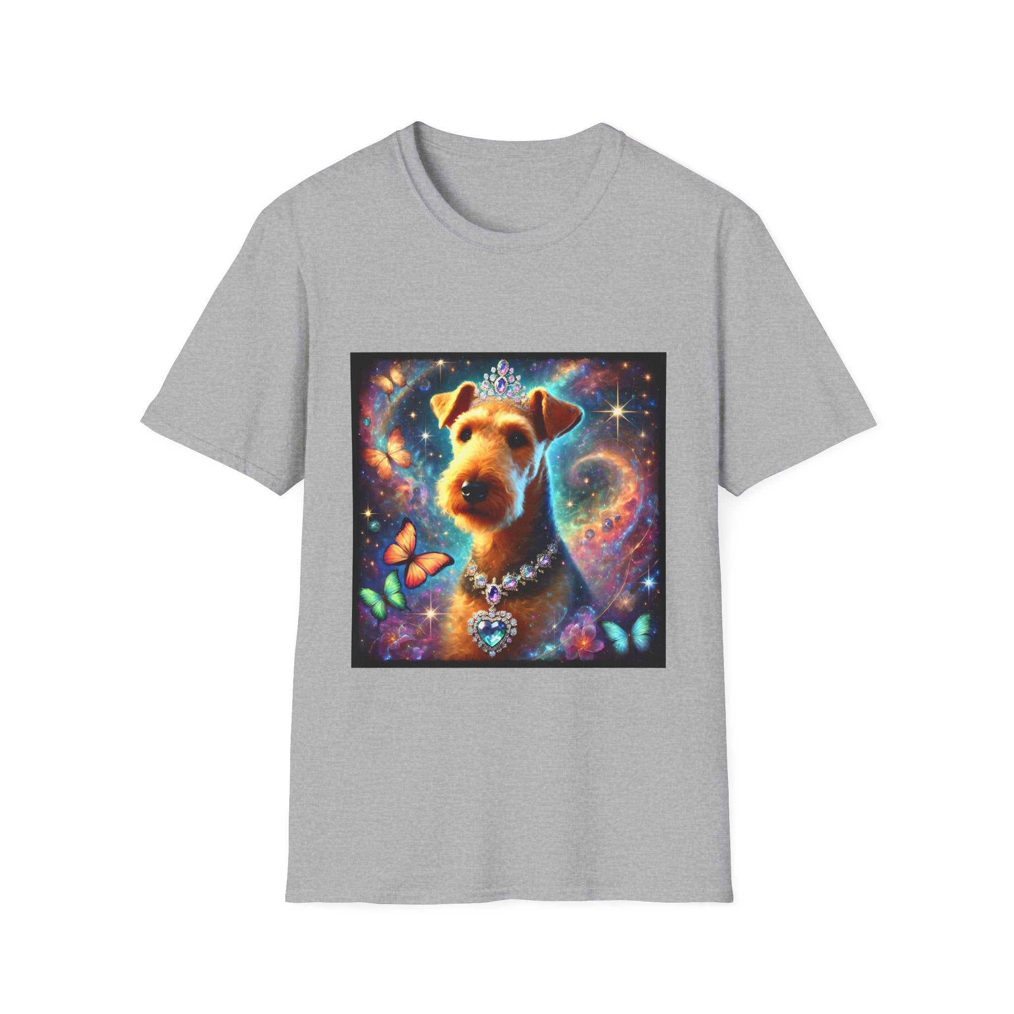 Airedale Terrier Diamond Cosmic Classic | Unisex Dog T-Shirt