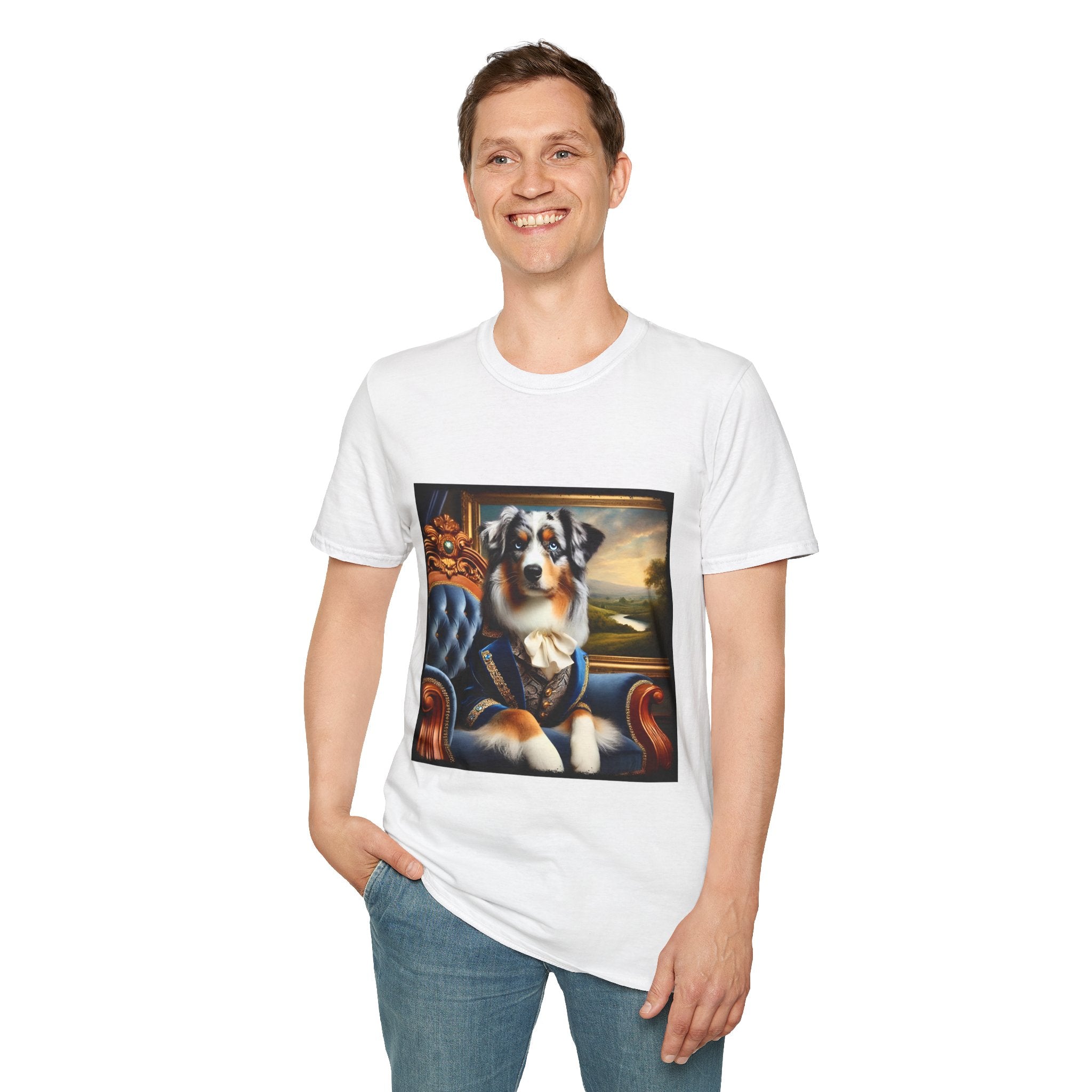 Autralian Shepherd Tailored Tail | Unisex Dog T-Shirt