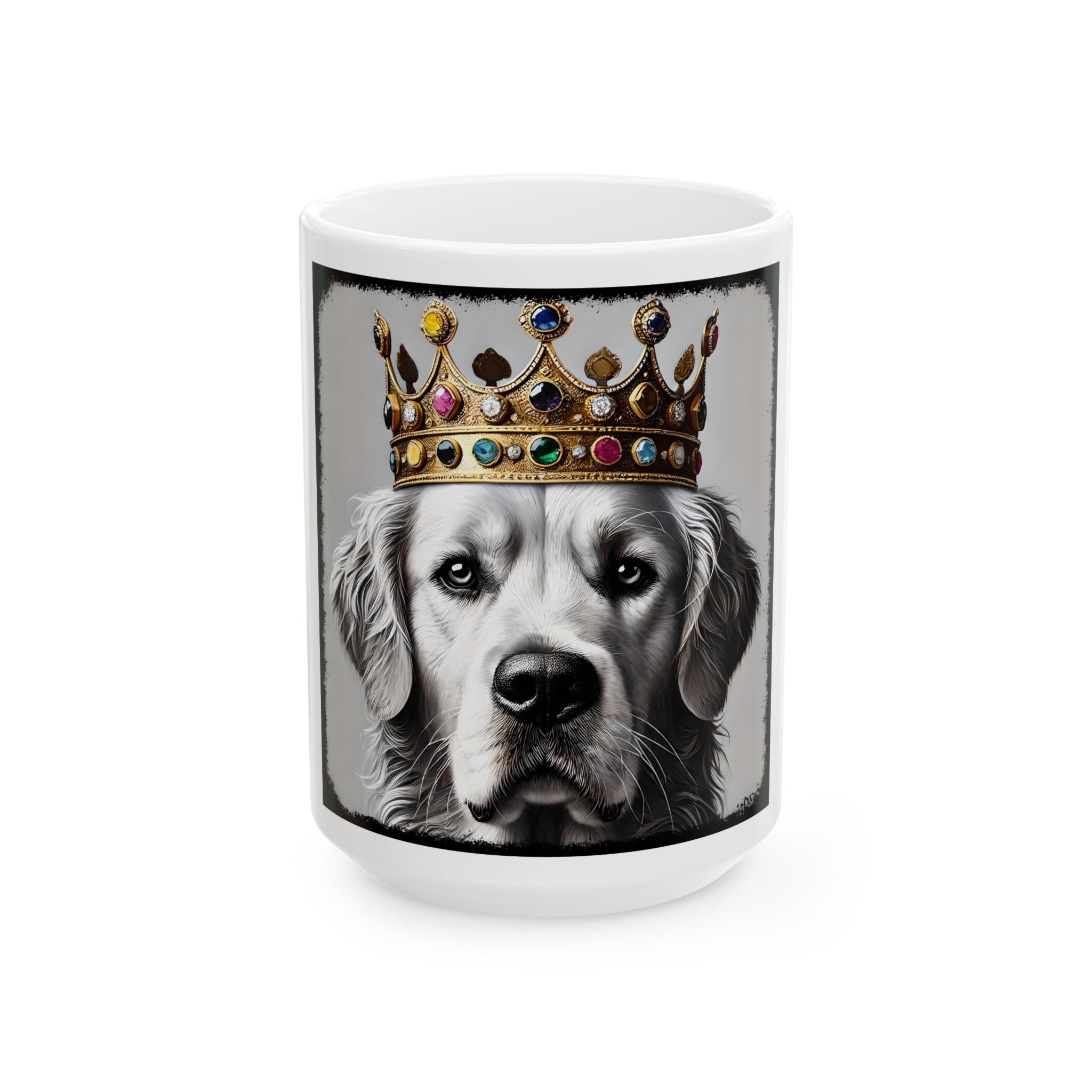 Golden Retriever King Supreme | Dog Themed Ceramic Mug