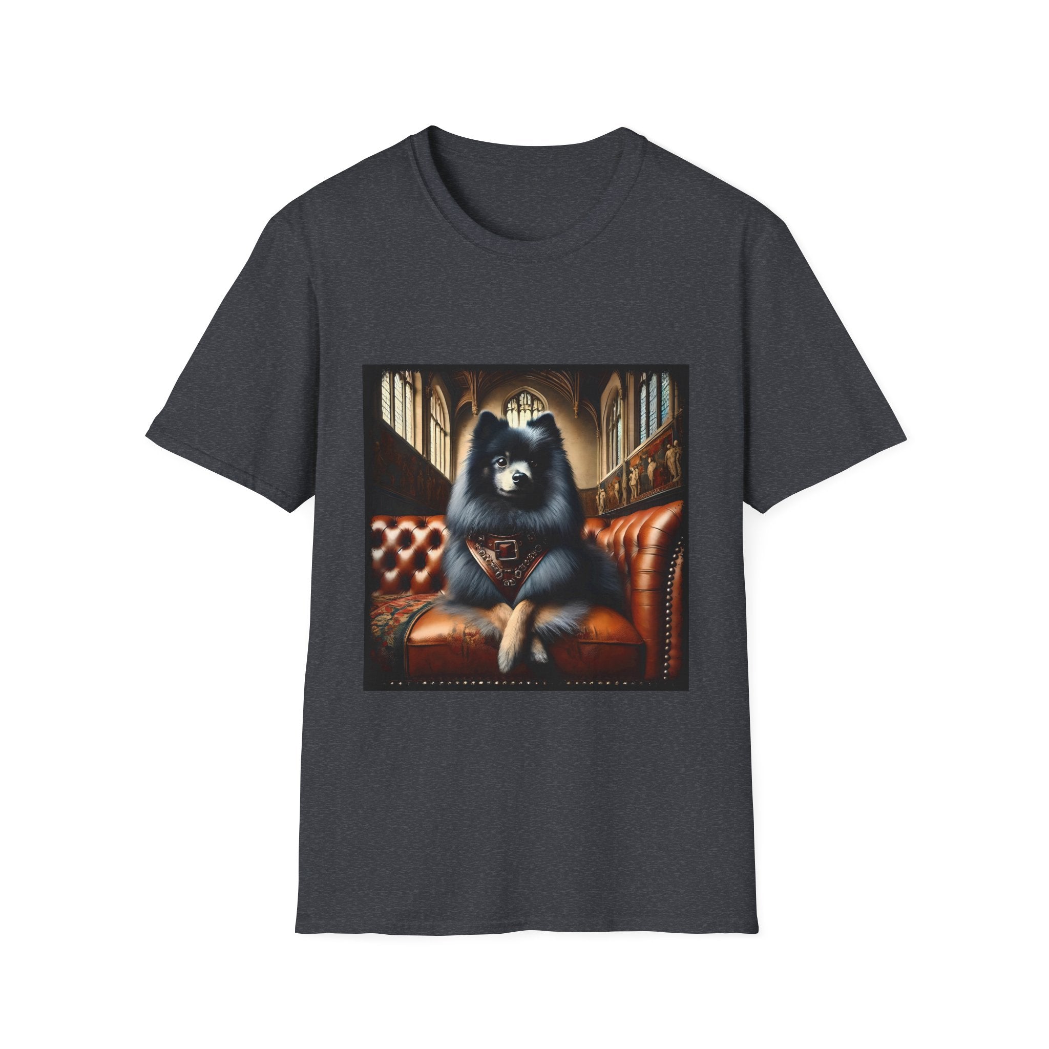 Pomeranian Poised Prince | Unisex Dog T-Shirt