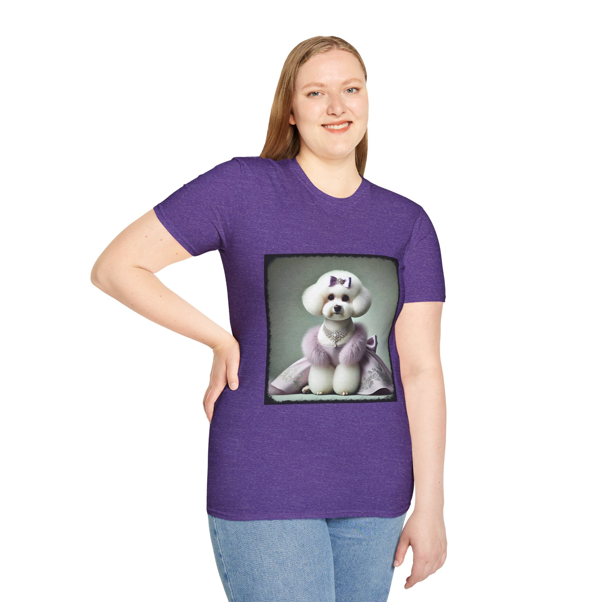 Bichon Frise Glam Girl | Unisex Dog T-Shirt