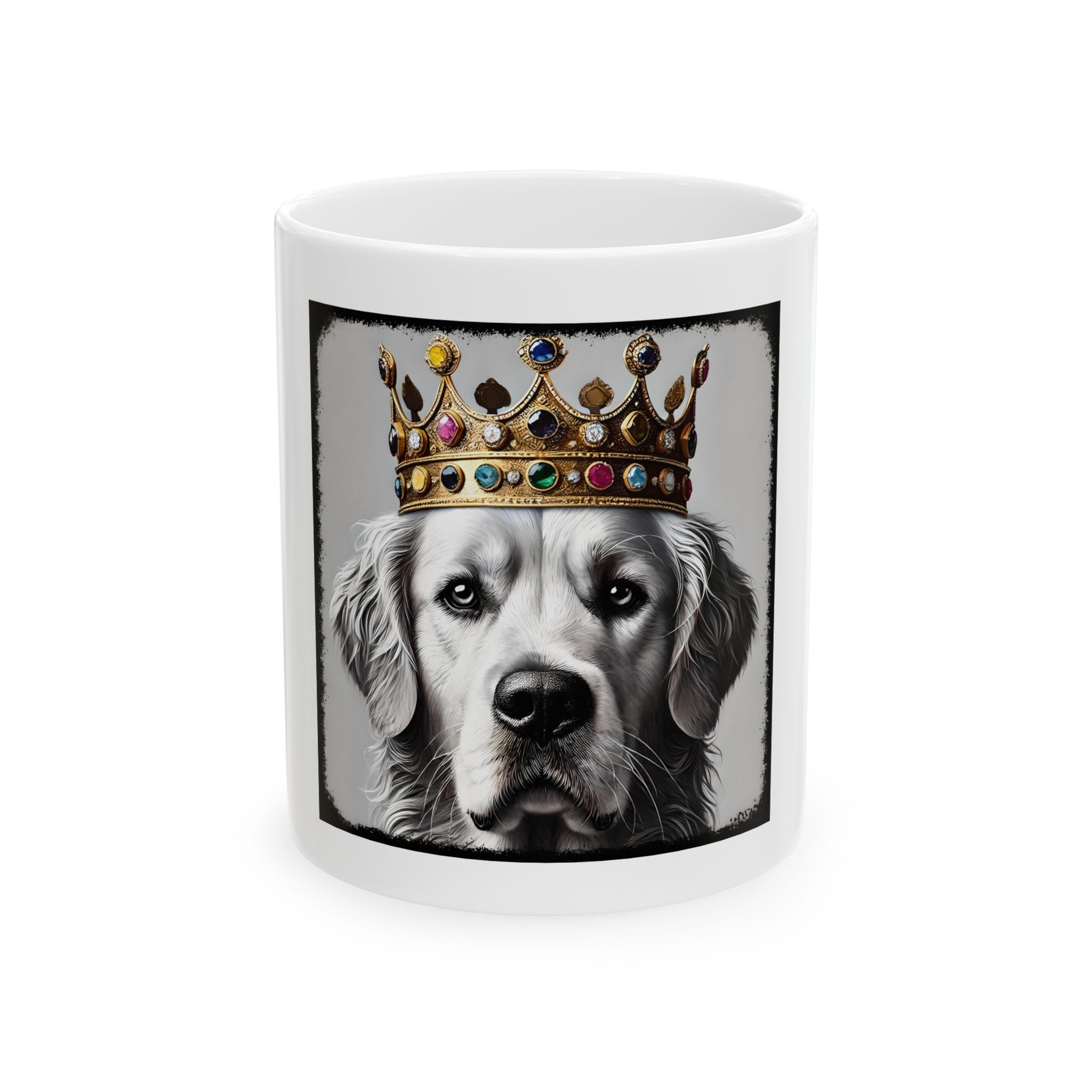 Golden Retriever King Supreme | Dog Themed Ceramic Mug