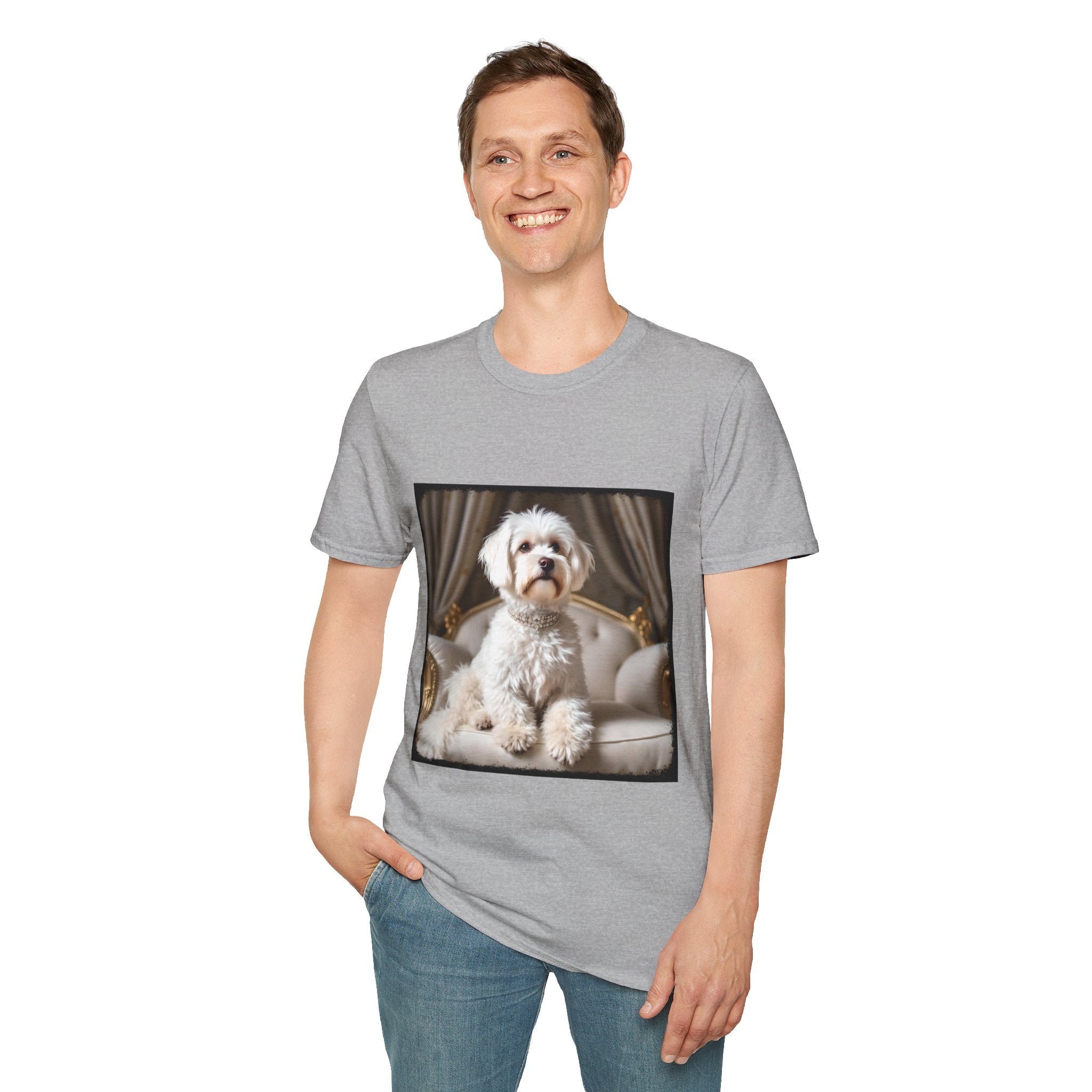 Maltese Royal Princess | Unisex Dog T-Shirt