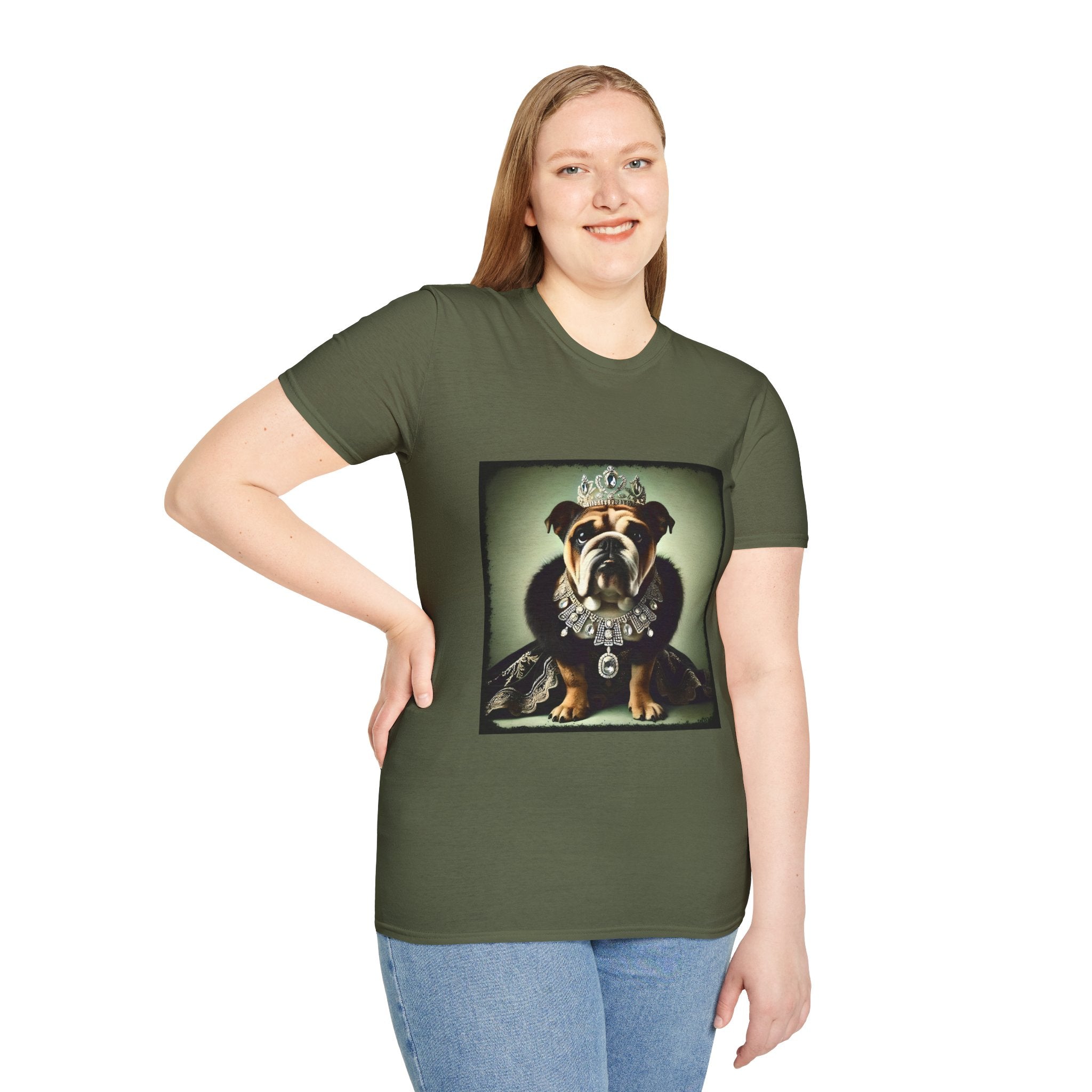 Bulldog Diamond Doll | Unisex Dog T-Shirt