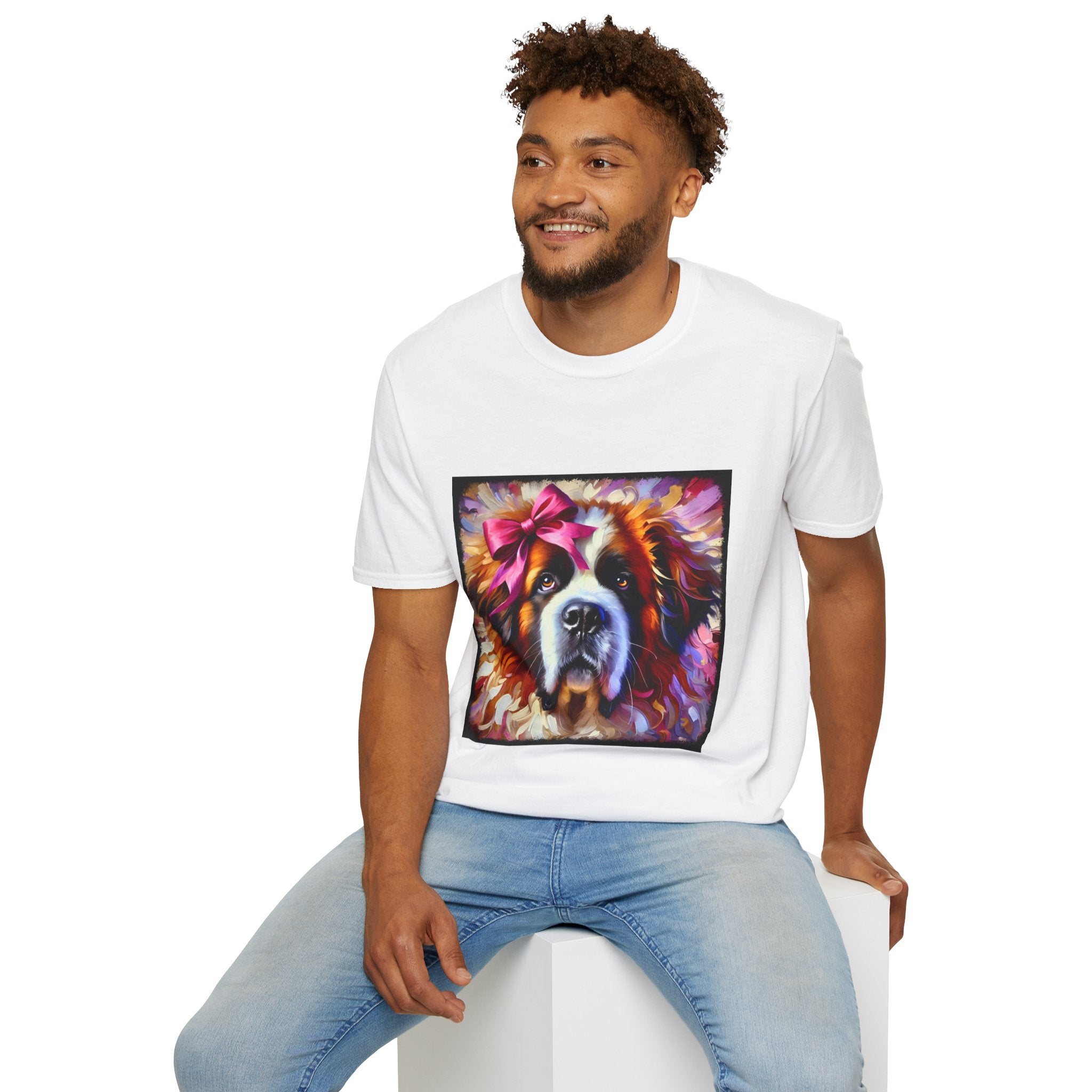 Saint Bernard Stunning Classic | Unisex Dog T-Shirt