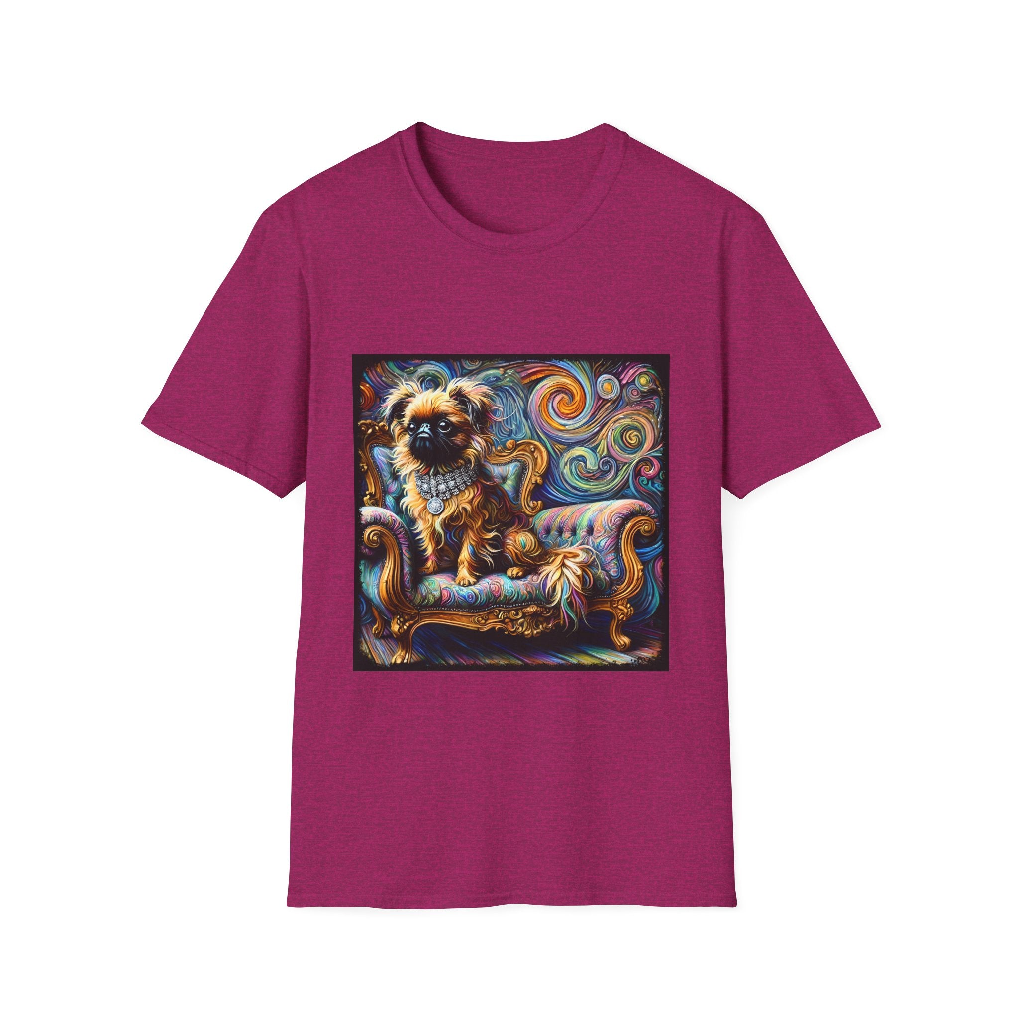 Brussels Griffon Diamond Swirl | Unisex Dog T-Shirt