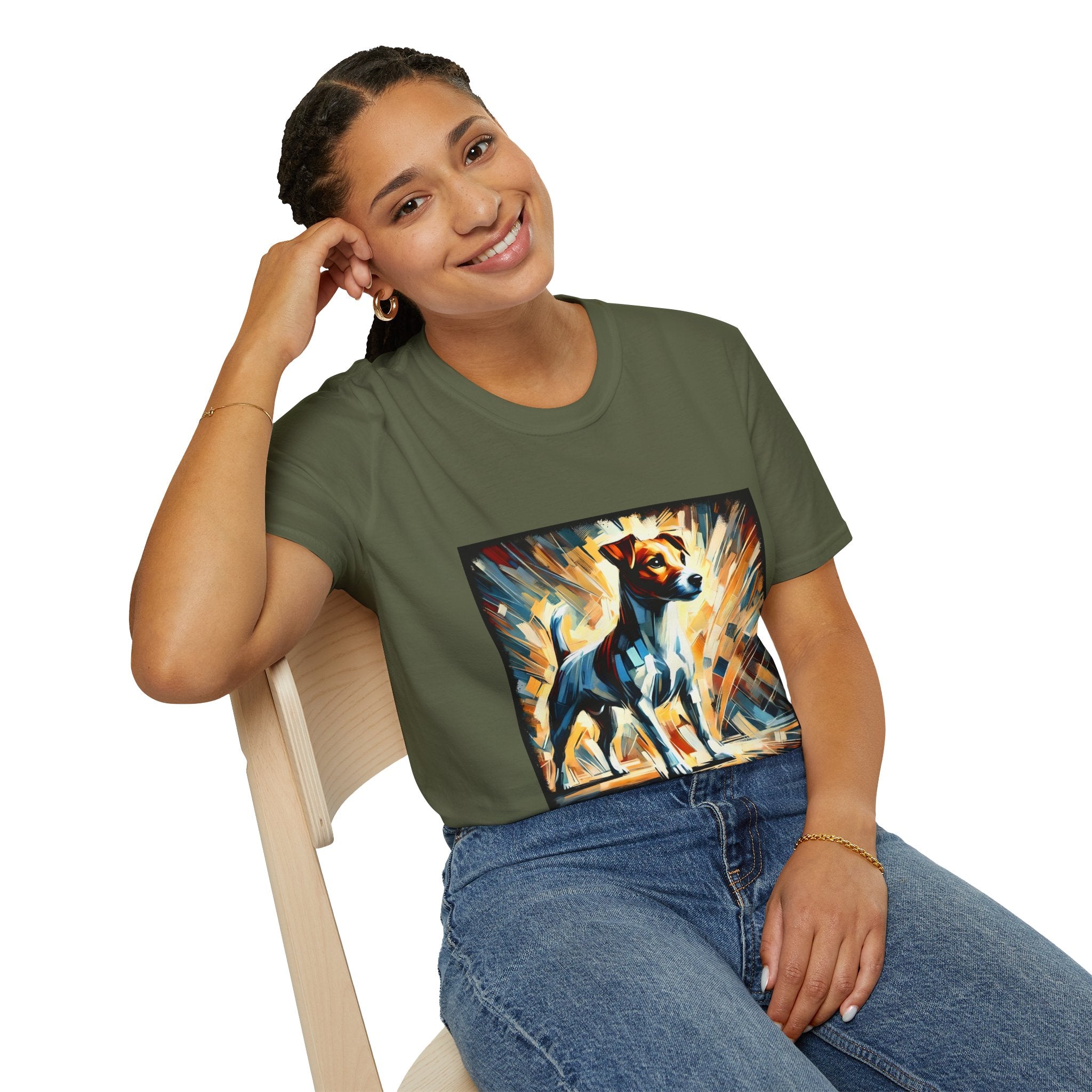 Jack Russell Terrier Sun Classic | Unisex Dog T-Shirt