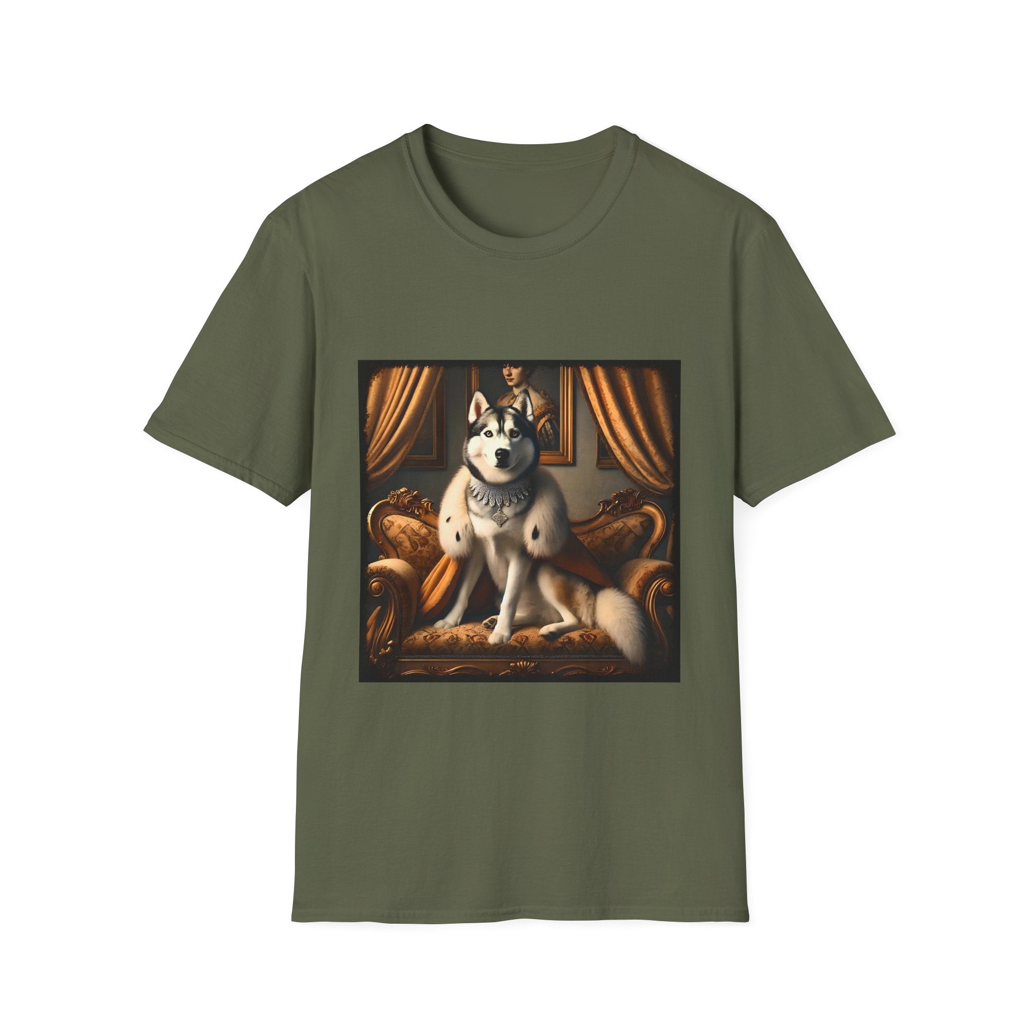 Siberian Husky Diamond Princess | Unisex Dog T-Shirt