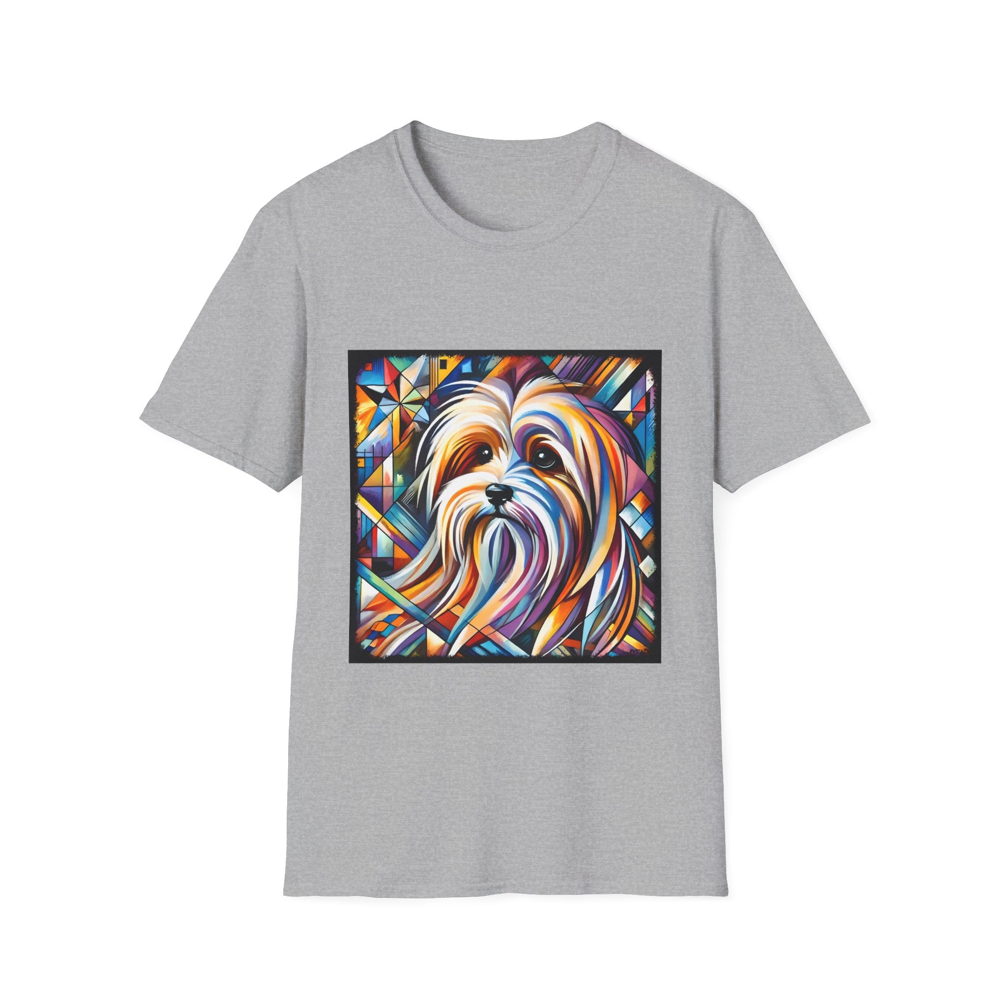 Havanese Multicolor Geometric |  Unisex Dog T-Shirt