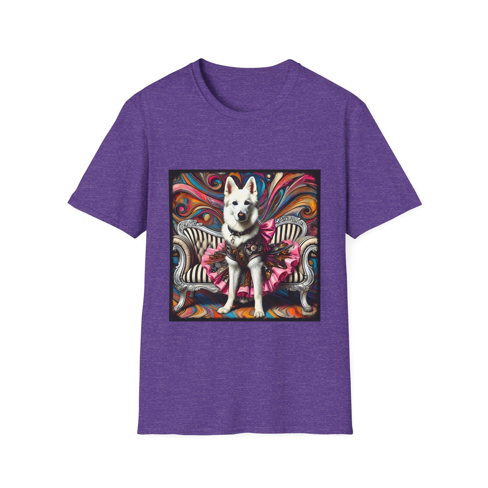German Shepherd Pink Rocker | Unisex Dog T-Shirt