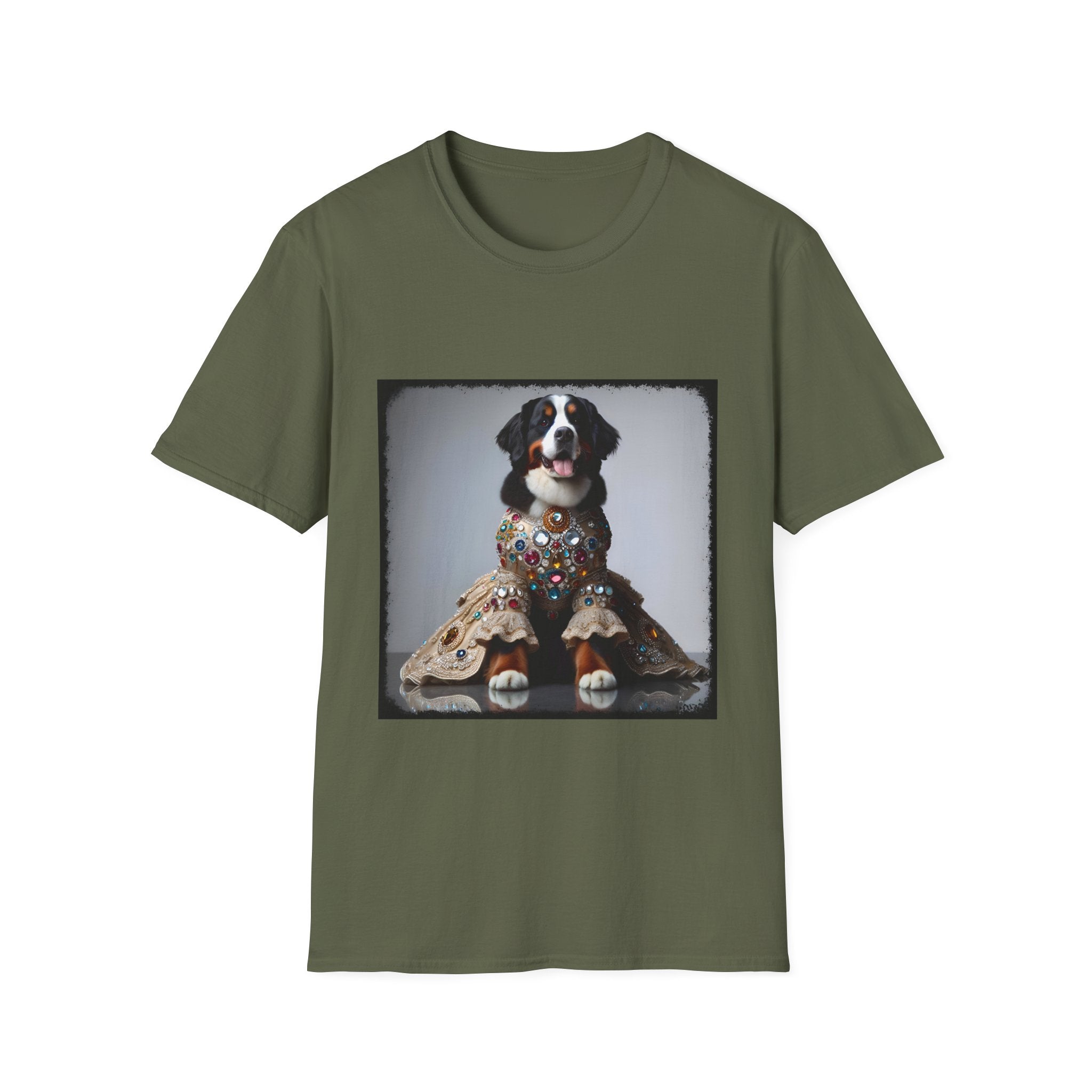 Bernese Mountain Dog Luxe Treasure | Unisex Dog T-Shirt