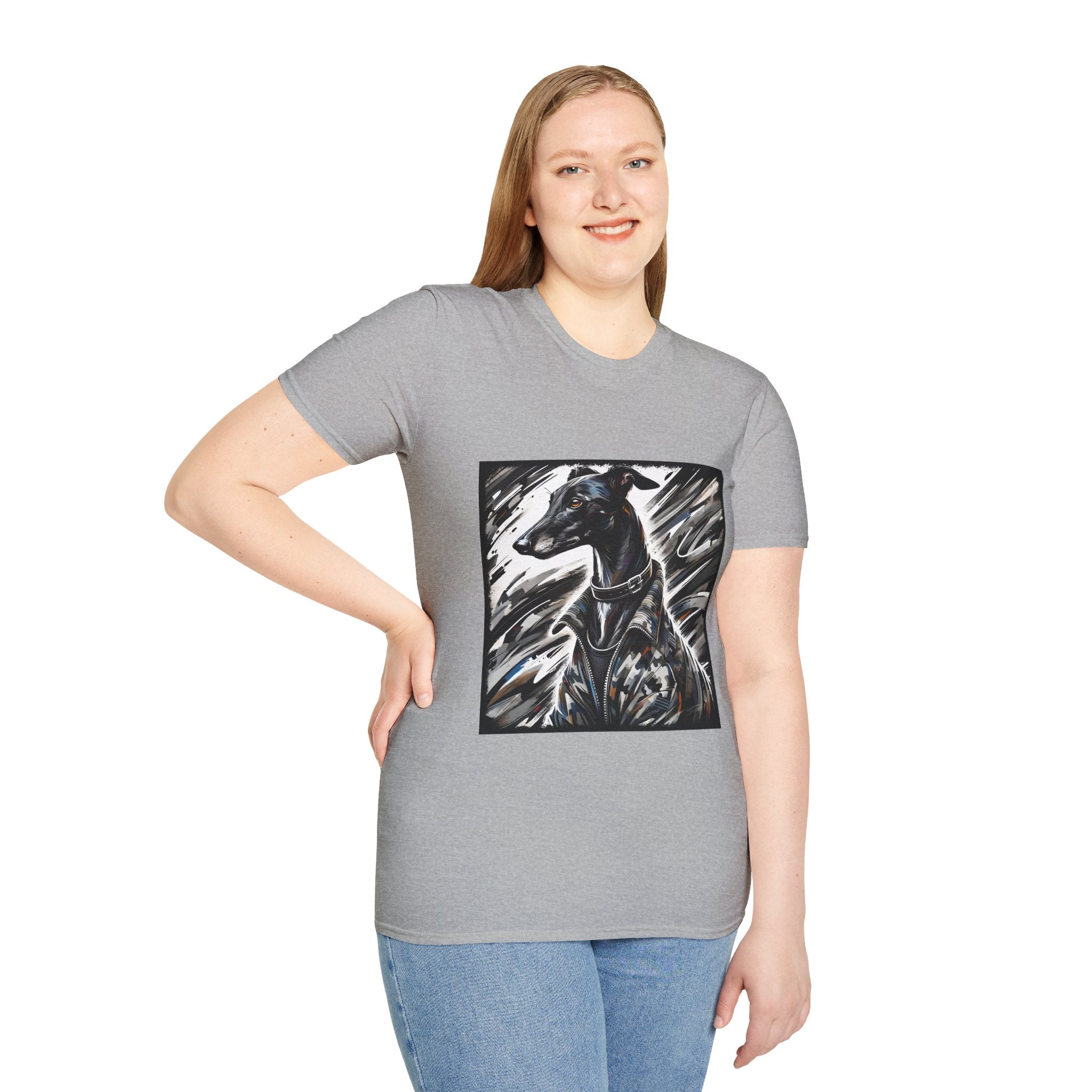 Greyhound Bold Camo Classic | Unisex Dog T-Shirt
