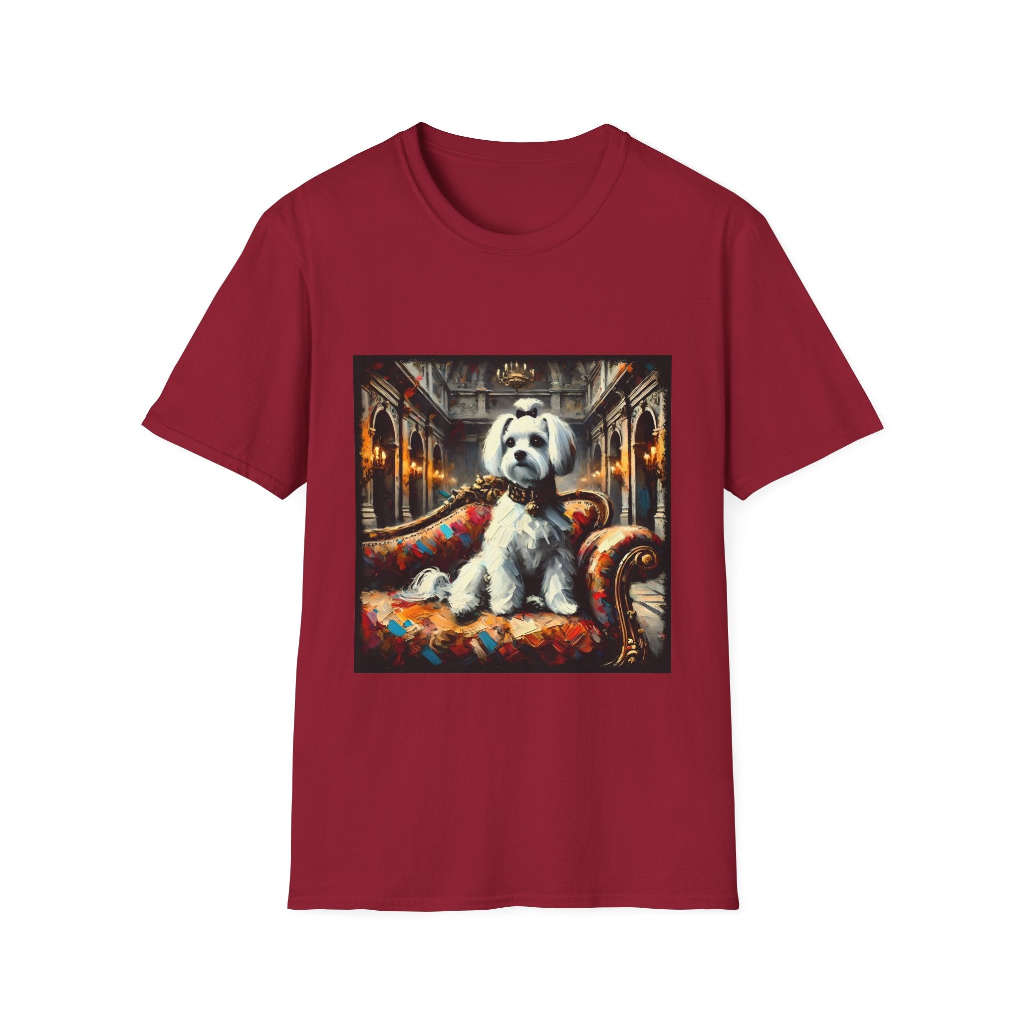 Maltese Bold Classic | Unisex Dog T-Shirt