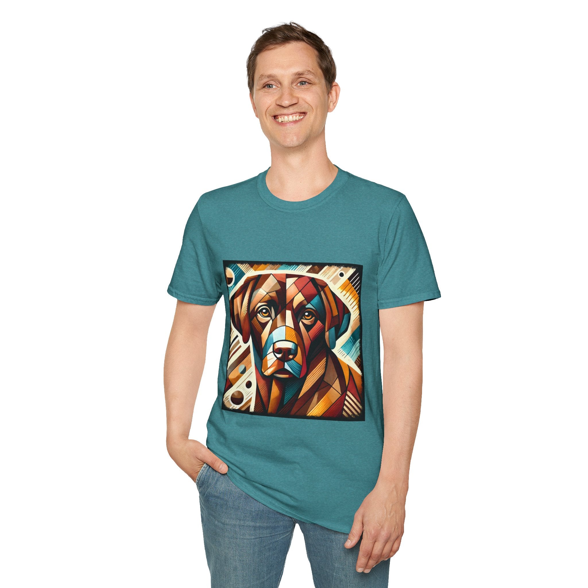 Labrador Retriever Bold Geometric | Unisex Dog T-Shirt