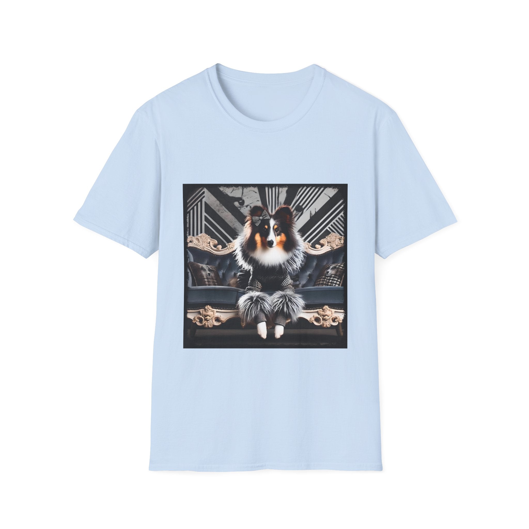 Shetland Sheepdog Fashion Icon | Unisex Dog T-Shirt