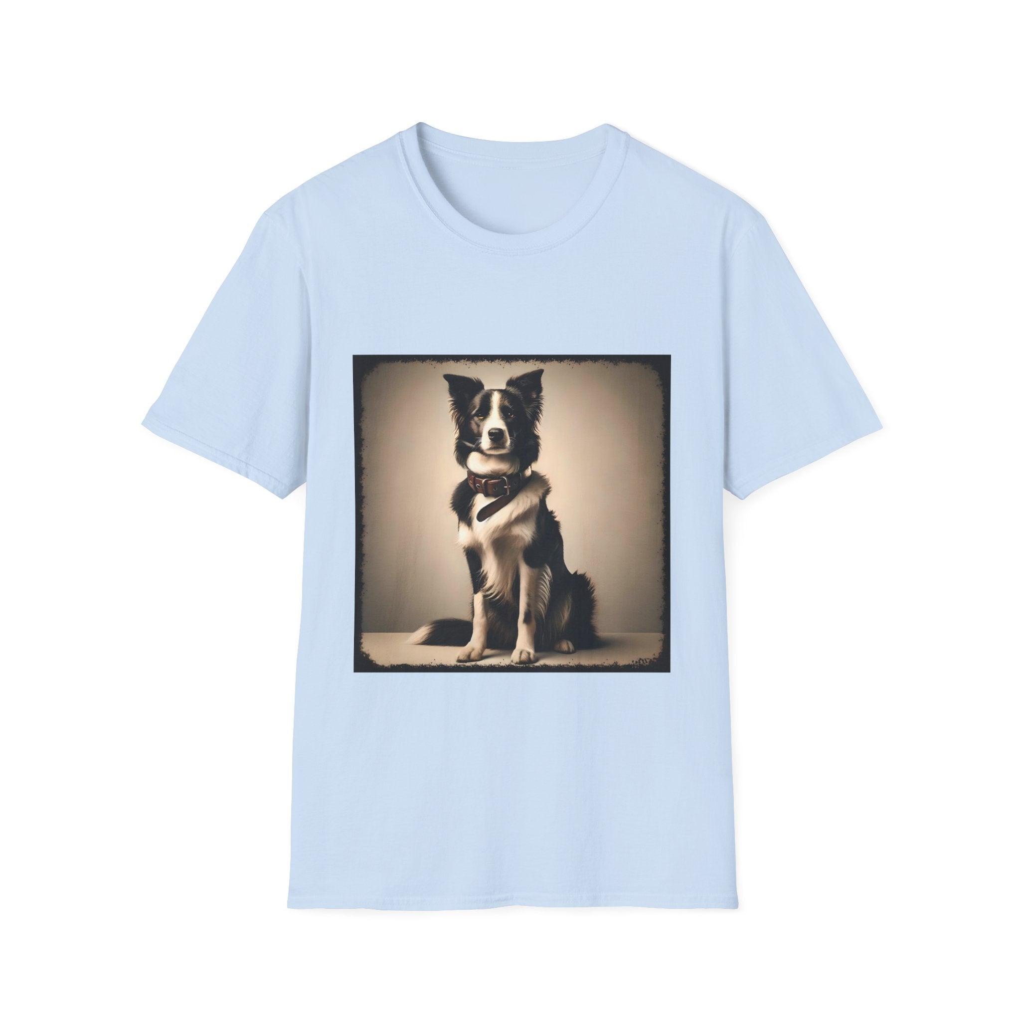 Border Collie Composed Charm | Unisex Dog T-Shirt