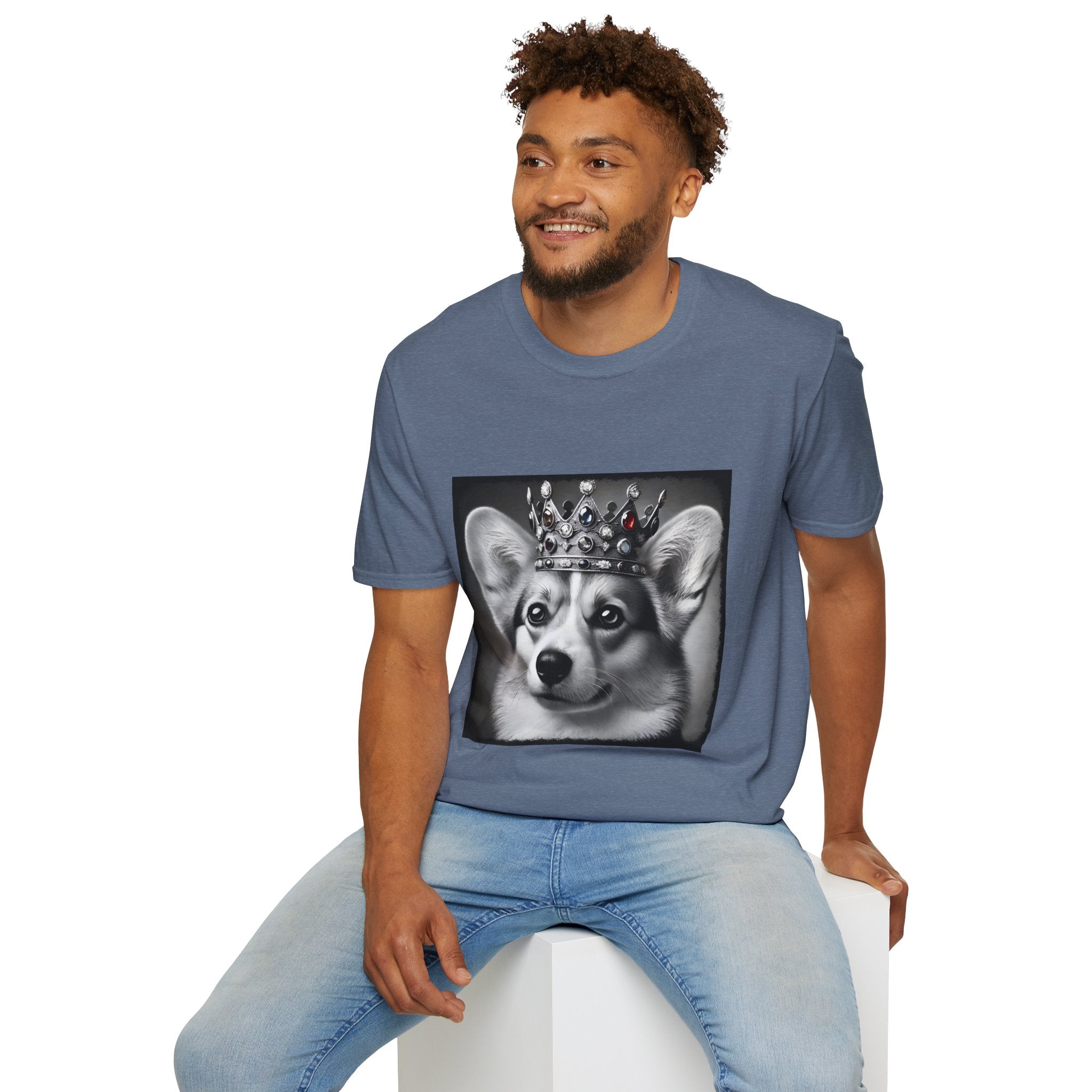Pembroke Welsh Corgi Royal Bark | Unisex Dog T-Shirt