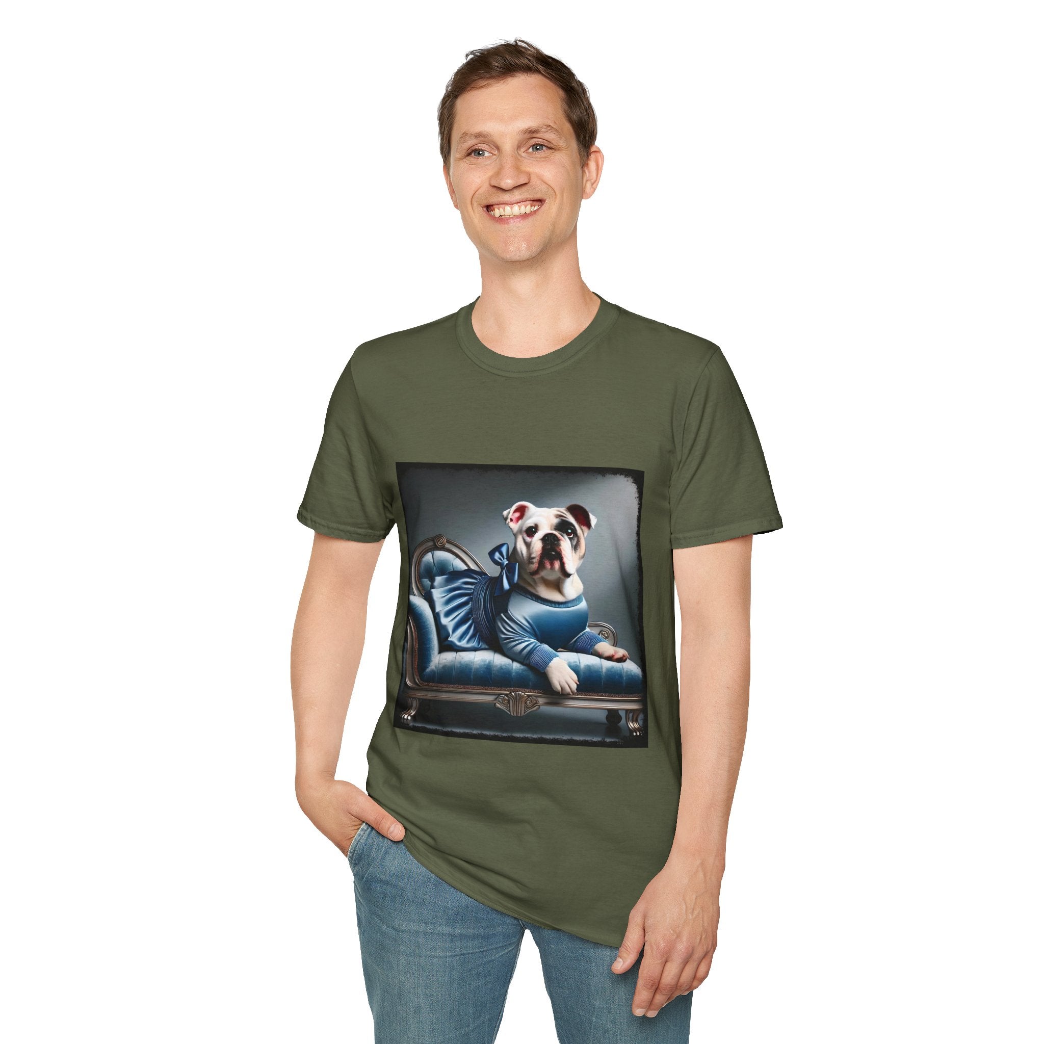 Bulldog Insta Glam | Unisex Dog T-Shirt