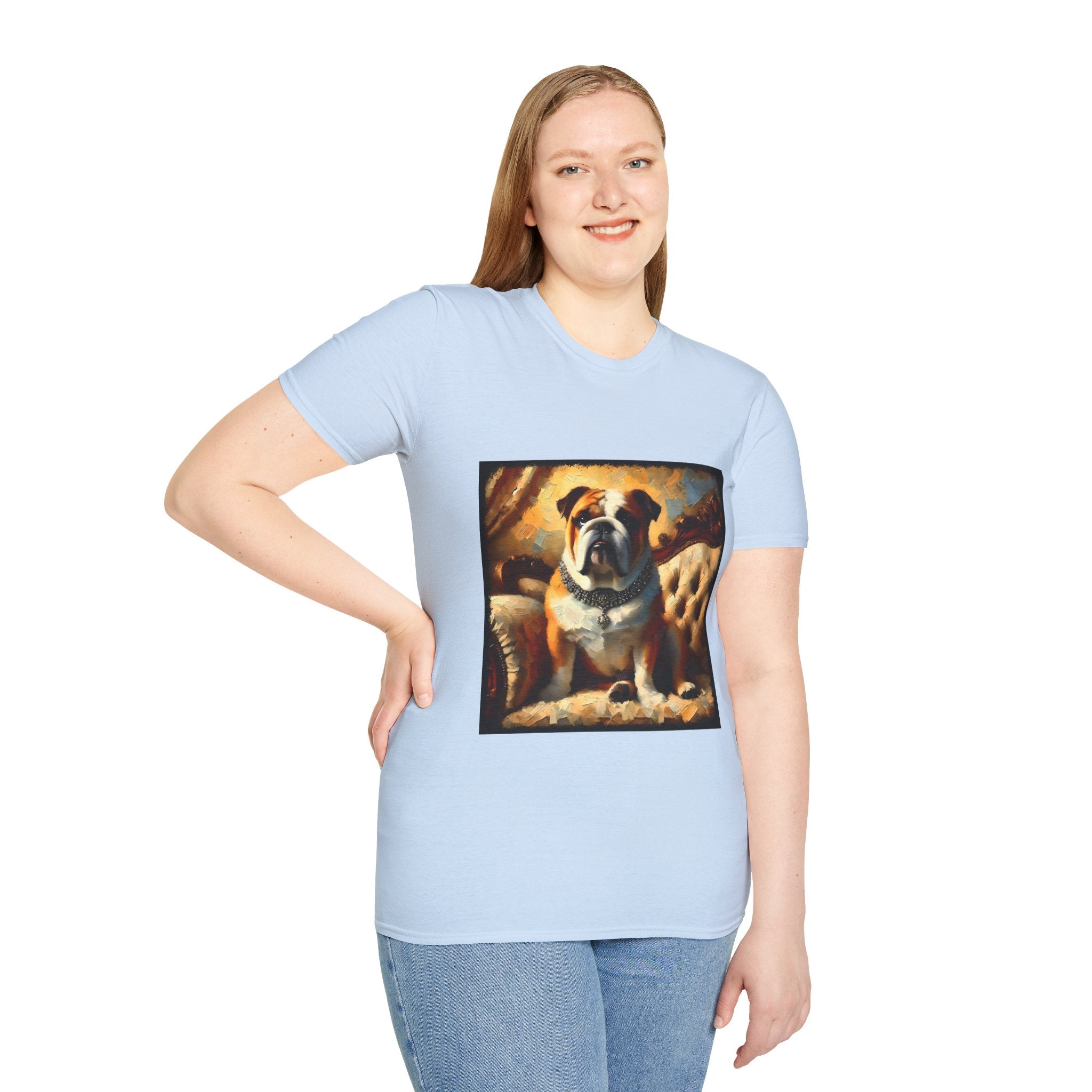 Bulldog Princess Classic | Unisex Dog T-Shirt