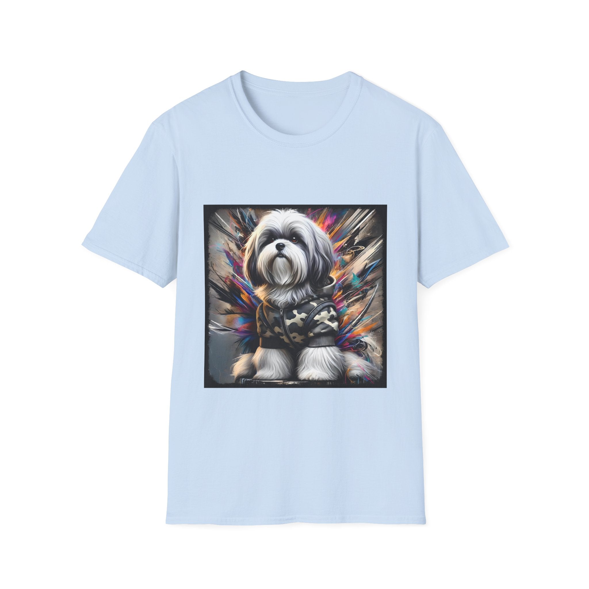 Shih Tzu Bold Camo Classic | Unisex Dog T-Shirt