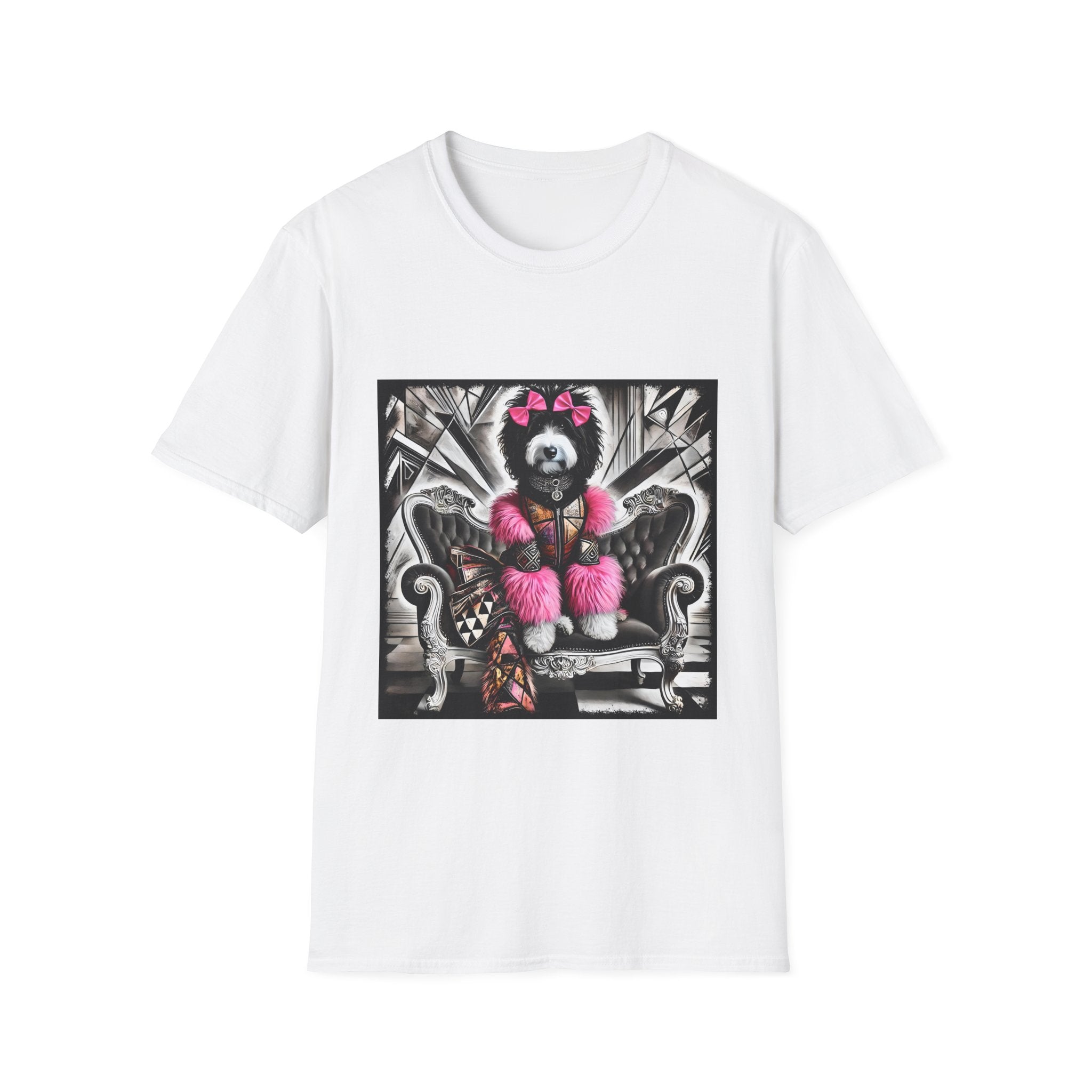 Bernedoodle Bold Rock | Unisex Dog T-Shirt