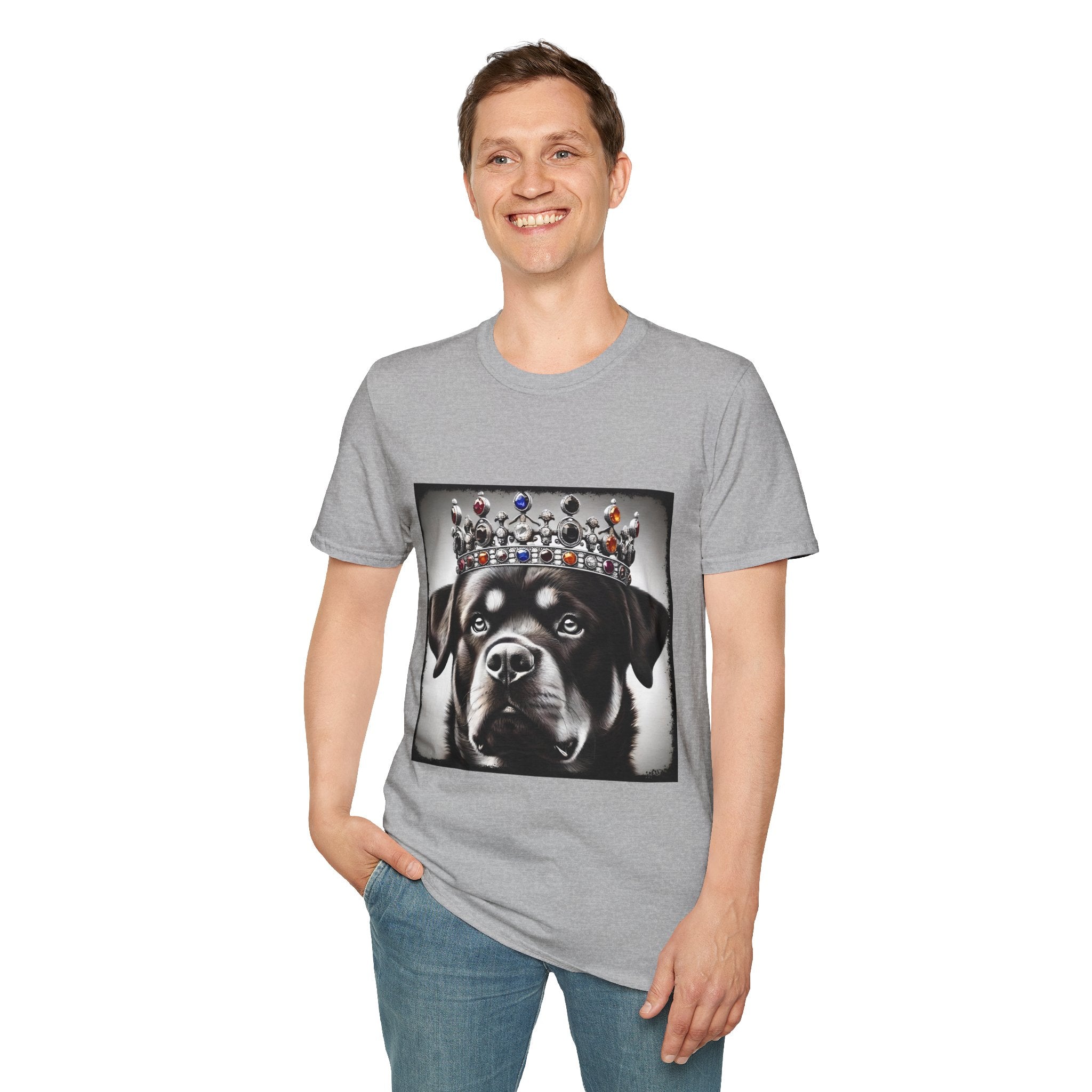 Rottweiler King Supreme | Unisex Dog T-Shirt