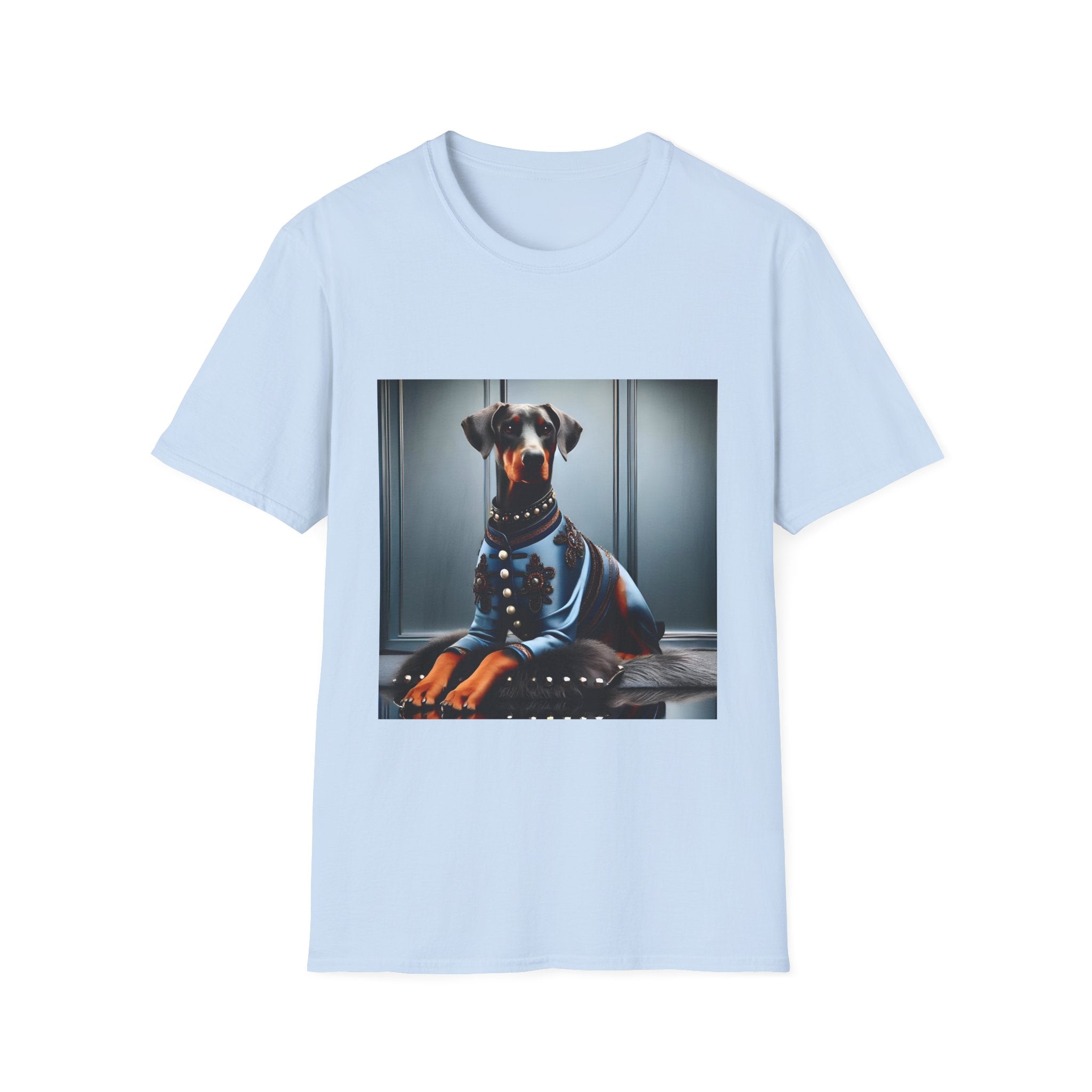 Doberman Pinscher Blue Belle | Unisex Dog T-Shirt