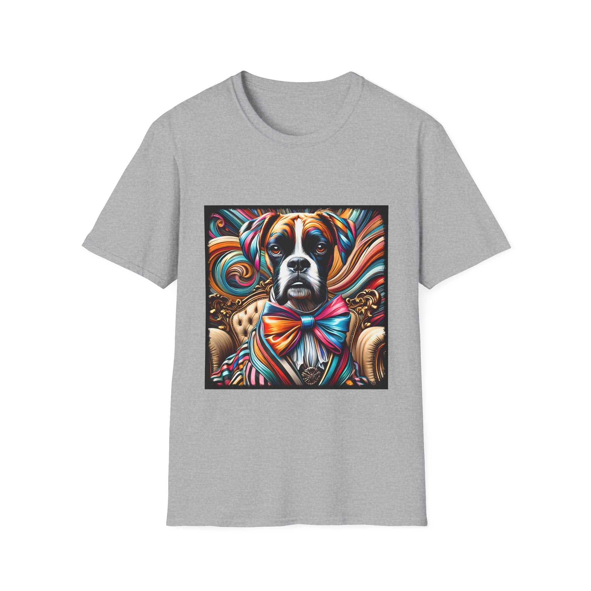 Boxer Bold Rocker | Unisex Dog T-Shirt