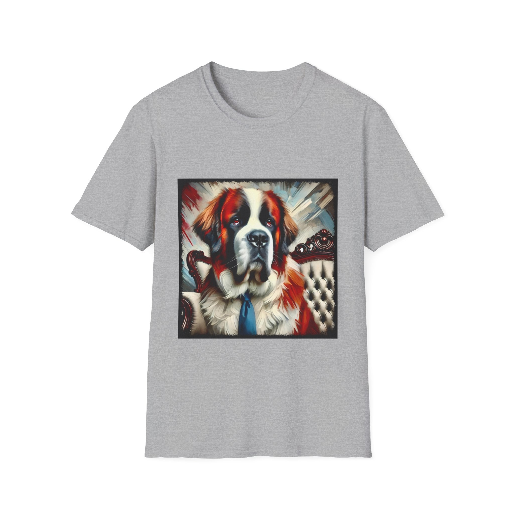 Saint Bernard Big Boss | Unisex Dog T-Shirt