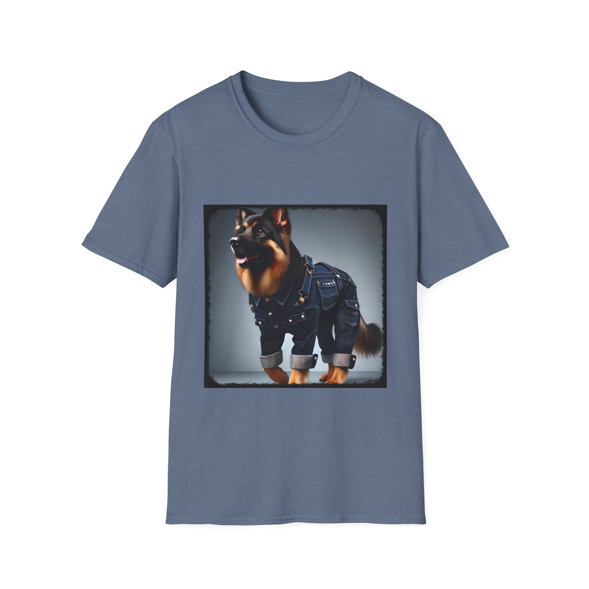 German Shepherd Denim Dream | Unisex Dog T-Shirt
